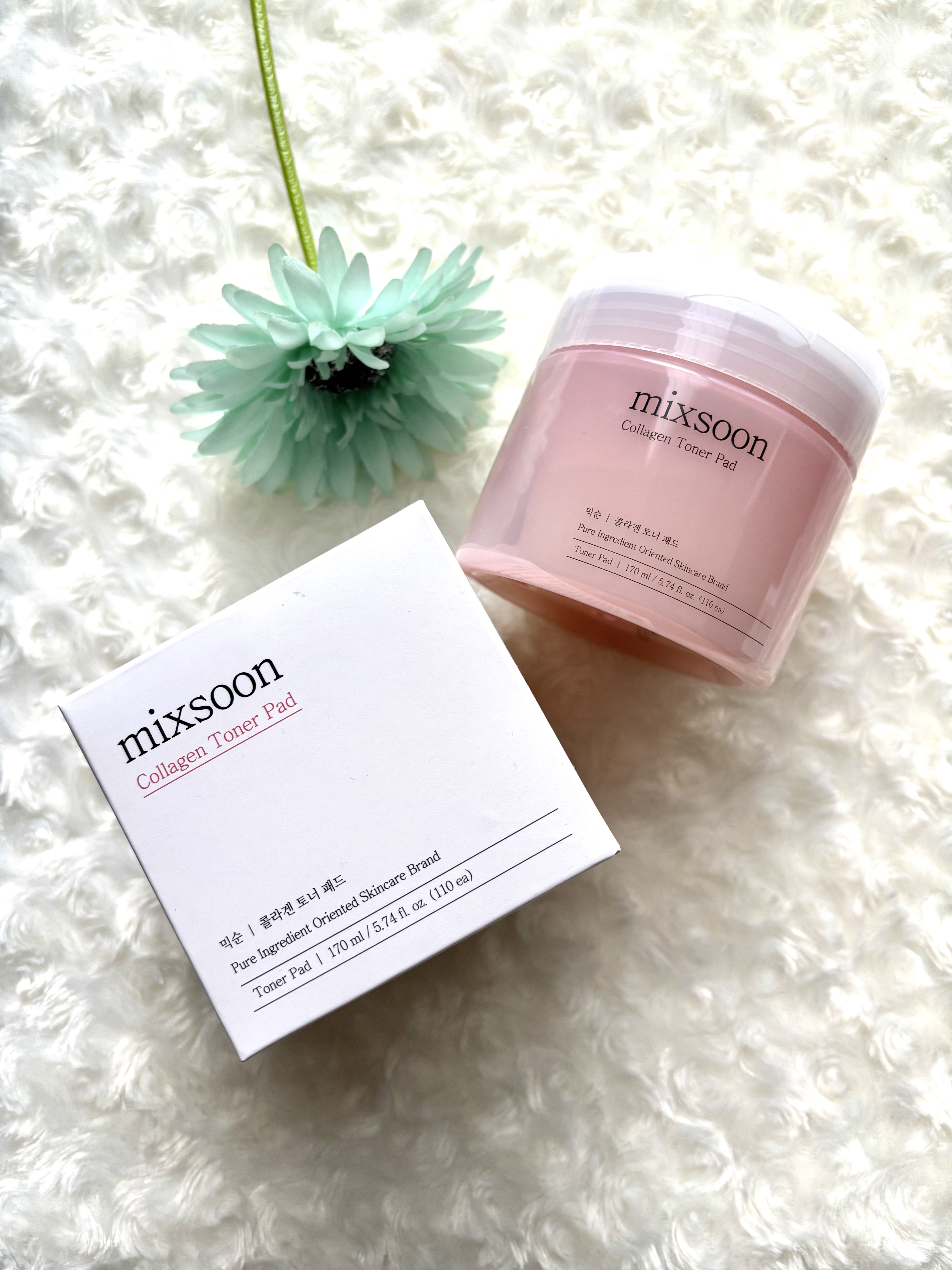 コラーゲントナーパッド/mixsoon/トナーパッドを使ったクチコミ（1枚目）