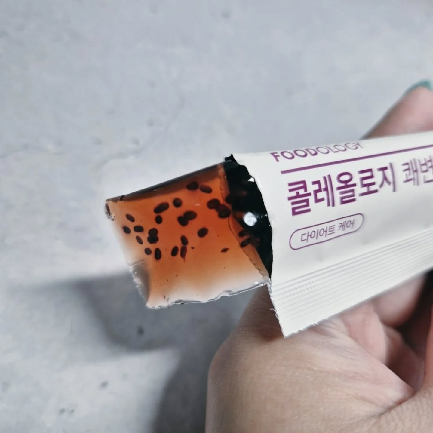 コレオロジーカットゼリー/FOODOLOGY/食品を使ったクチコミ（2枚目）
