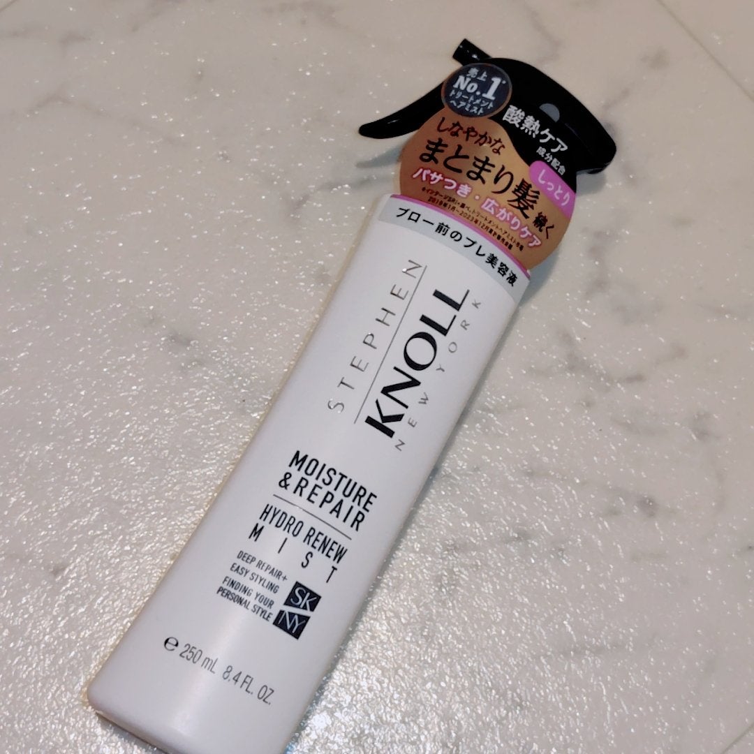 ハイドロリニュー ミスト モイスチュアリペア/スティーブンノル ニューヨーク/プレスタイリング・寝ぐせ直しを使ったクチコミ(1枚目)