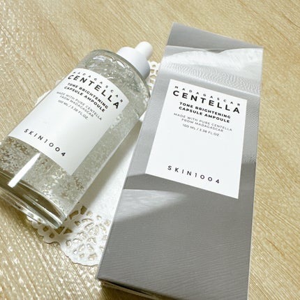 トーンブライトニング カプセルアンプル/SKIN1004/美容液を使ったクチコミ(2枚目)