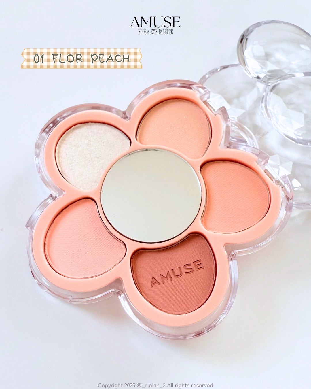 フローラアイパレット/AMUSE/アイシャドウを使ったクチコミ(4枚目)