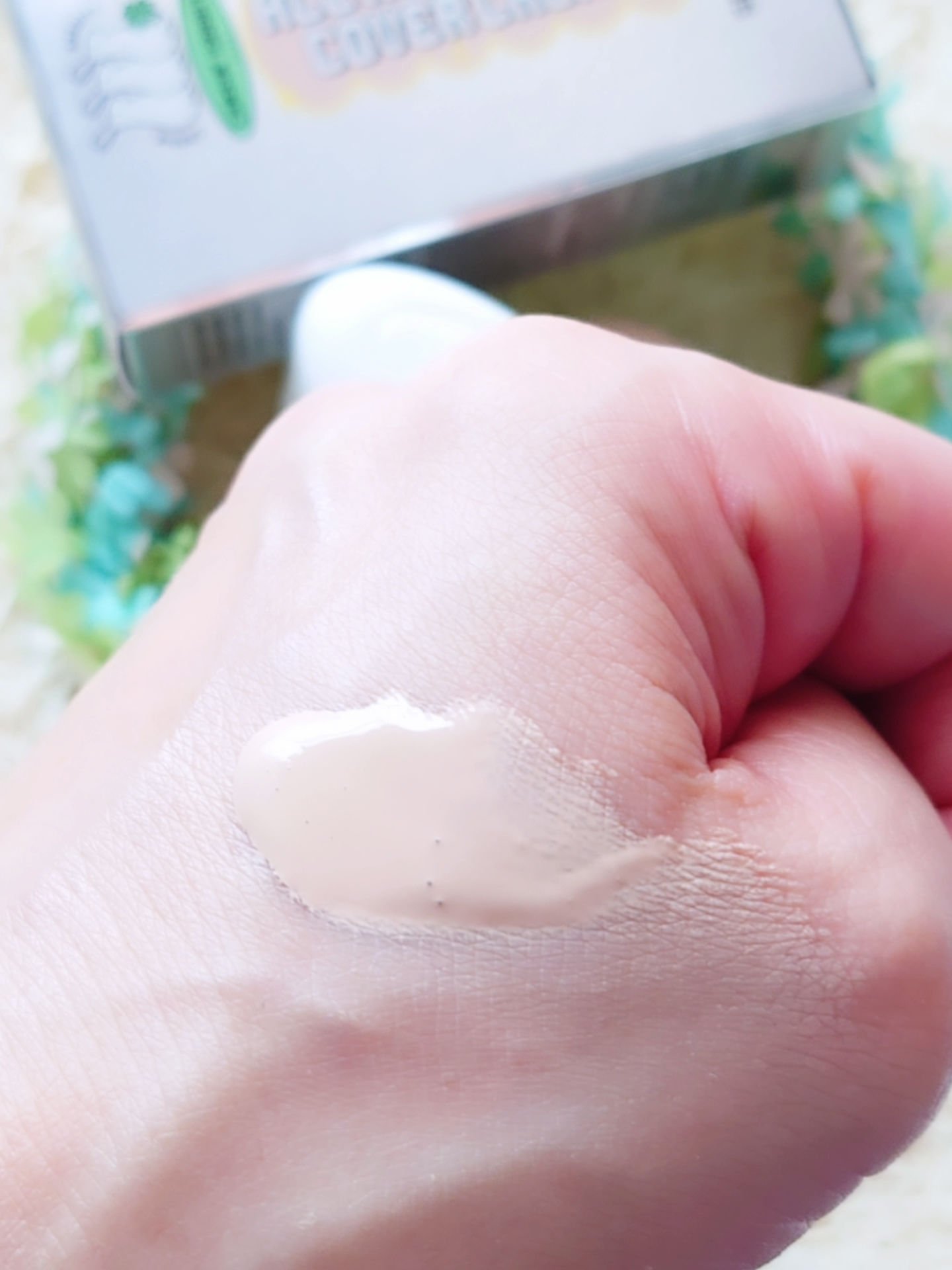 オールアバウトグロウカバークリーム/CHASIN'RABBITS/日焼け止めクリームを使ったクチコミ（3枚目）