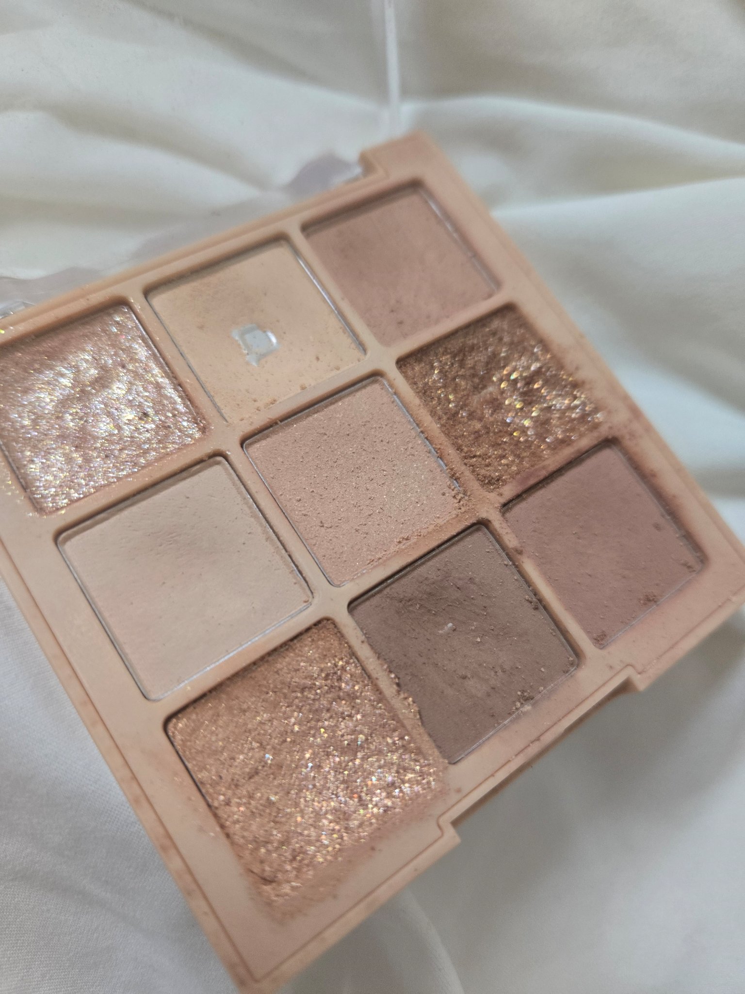 シャドウパレット 03 ヌードポーション/dasique/アイシャドウパレットを使ったクチコミ（2枚目）