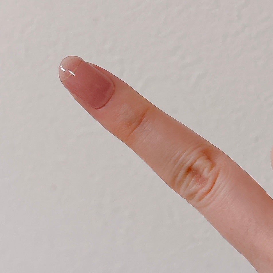 セミキュアジェルネイル(ハンド)/ohora/ネイルシールを使ったクチコミ(5枚目)