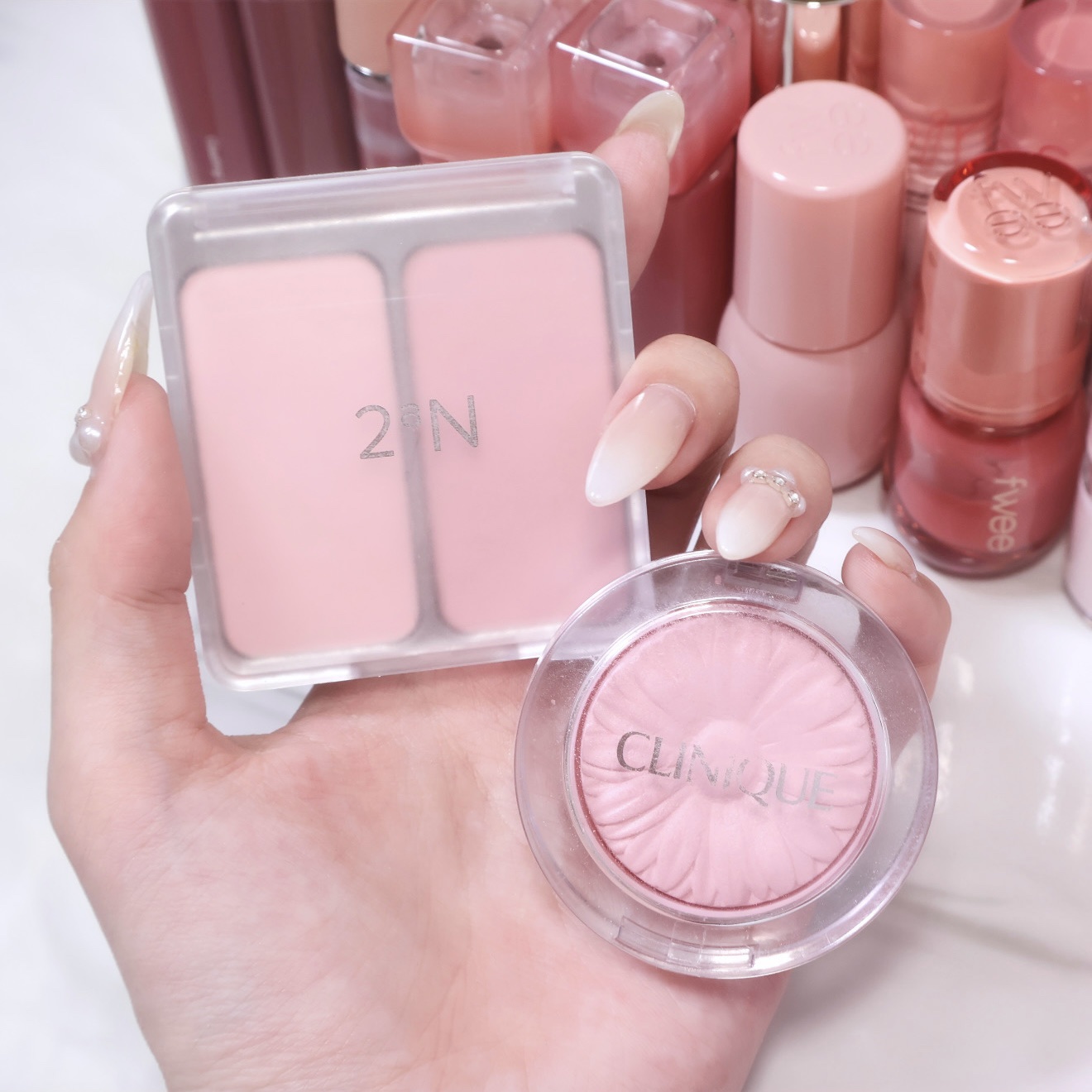 デュアルチーク/2aN/パウダーチークを使ったクチコミ（1枚目）