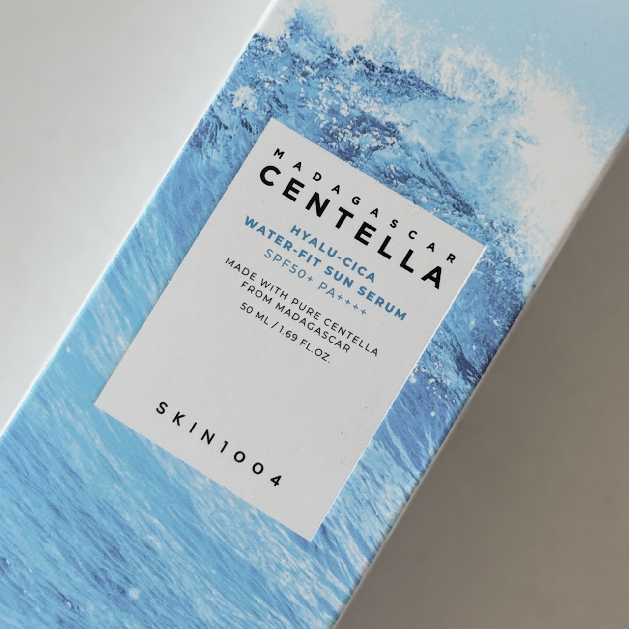 ヒアルーシカ ウォーターフィット サンセラム/SKIN1004/日焼け止めローションを使ったクチコミ（3枚目）