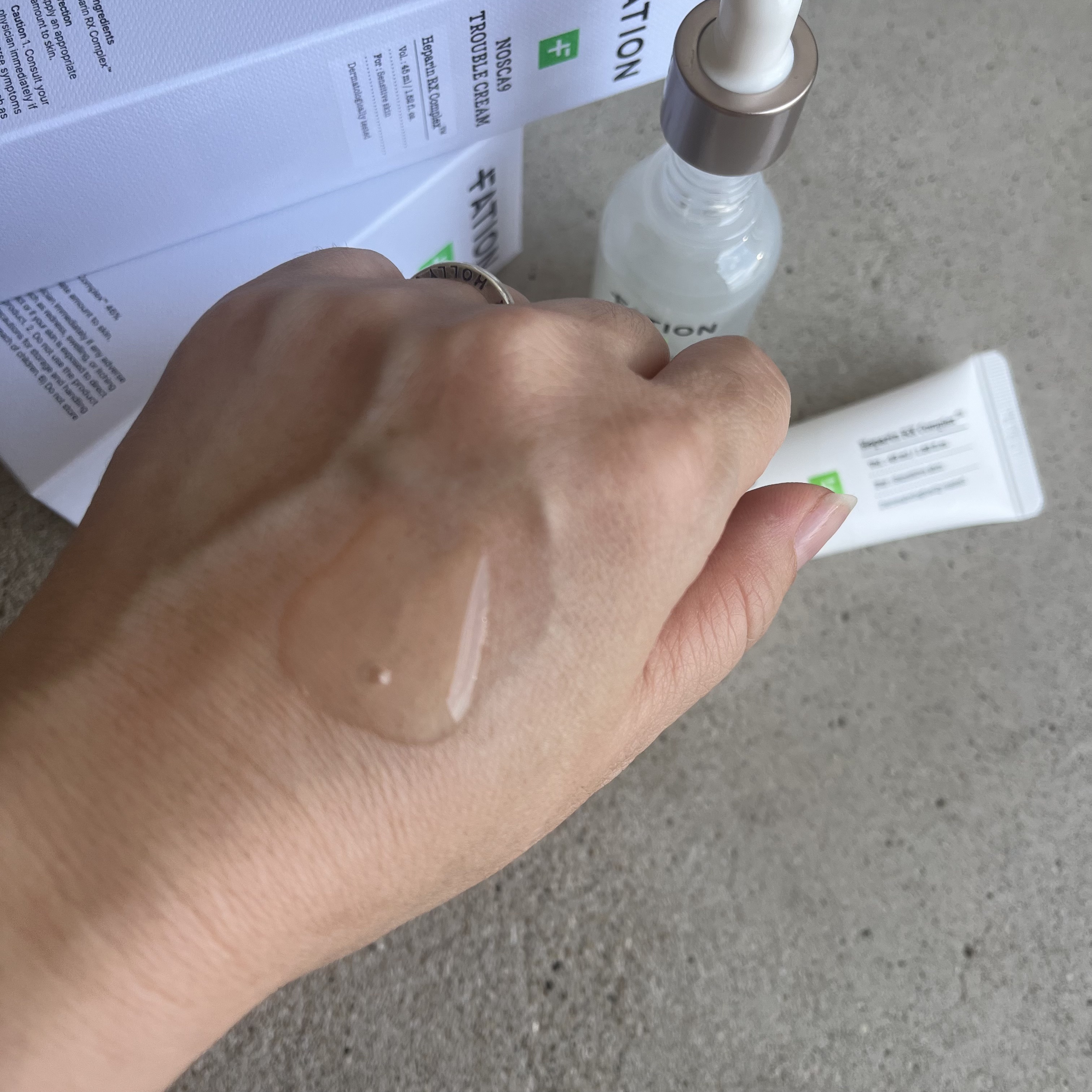 ノスカナインTクリームS/FATION/フェイスクリームを使ったクチコミ（2枚目）