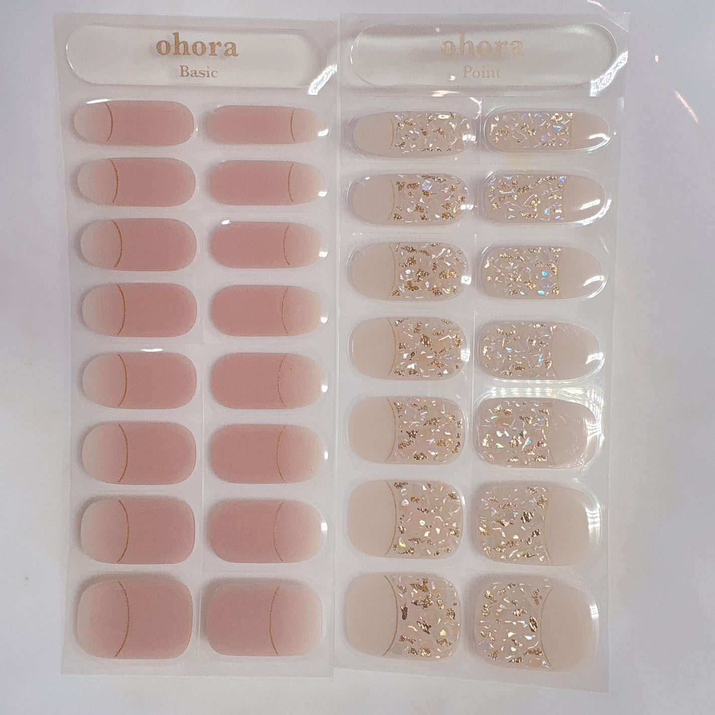 セミキュアジェルネイル(ハンド)/ohora/ネイルシールを使ったクチコミ(2枚目)