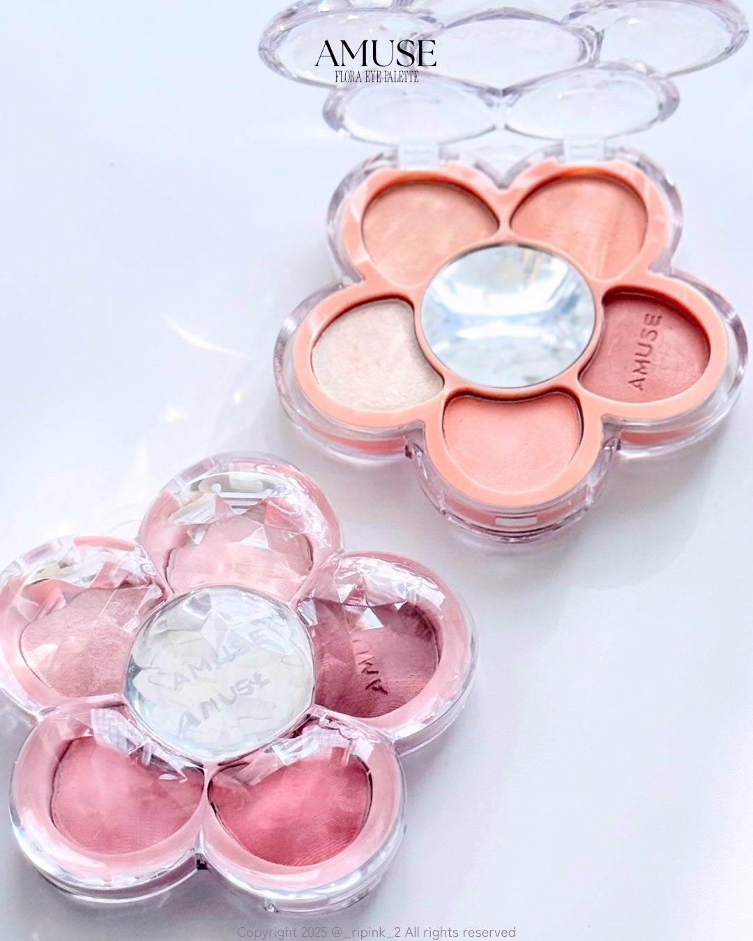 フローラアイパレット/AMUSE/アイシャドウを使ったクチコミ(8枚目)