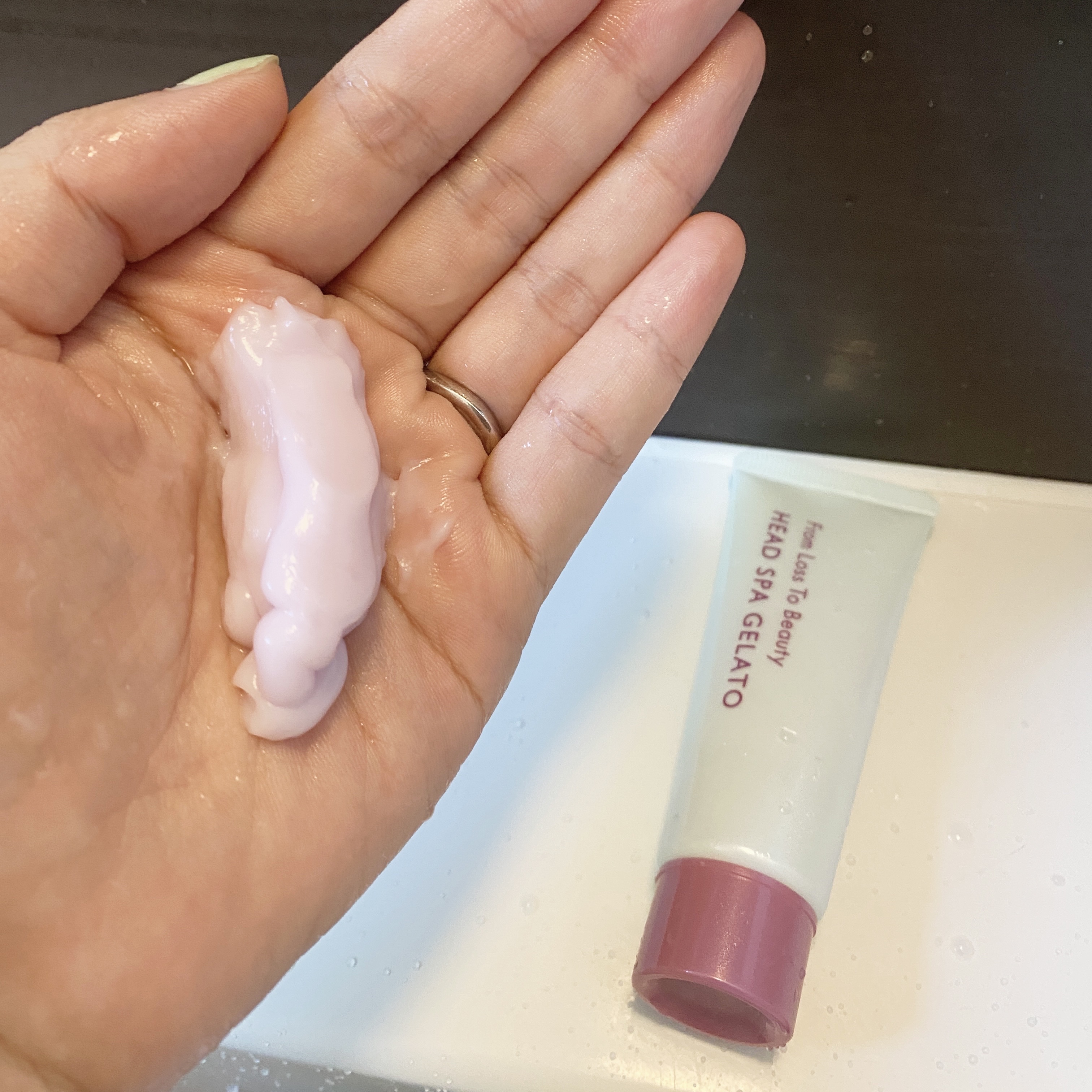 フロムロストゥービューティー ヘッドスパジェラート/POLA/シャンプー・コンディショナーを使ったクチコミ（2枚目）