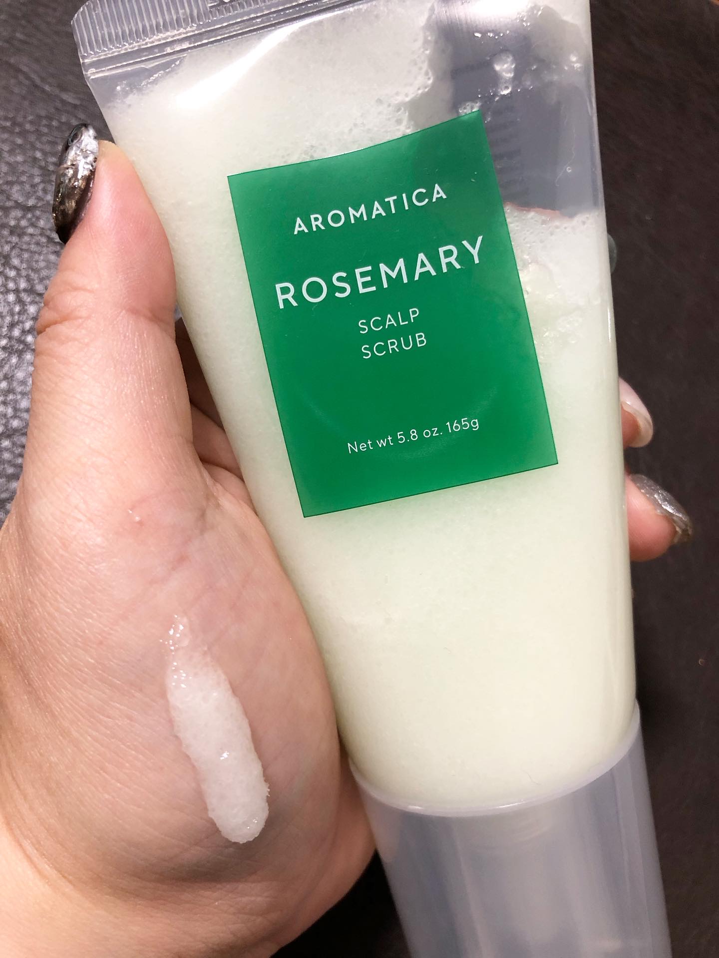 ローズマリー スカルプ スクラブ/AROMATICA/ヘッドスクラブを使ったクチコミ（3枚目）