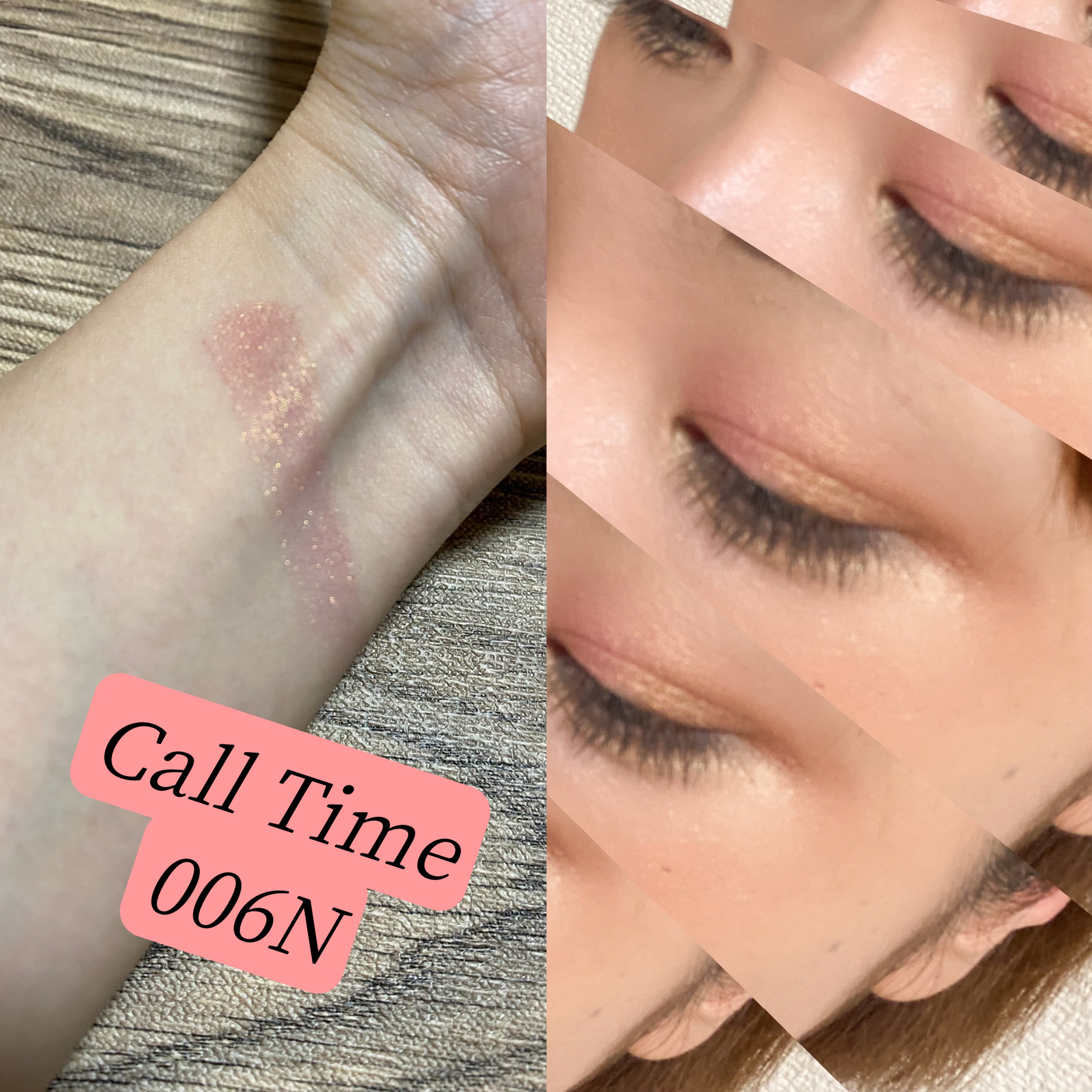 ADDICTION アディクション ザ シングル アイシャドウ ネイキッドシアーのクチコミ「こんばんは🌙*ﾟ

いつも
ありがとうございます✨️

先日のRMKのチークを
受け取りに行っ.....」（2枚目）