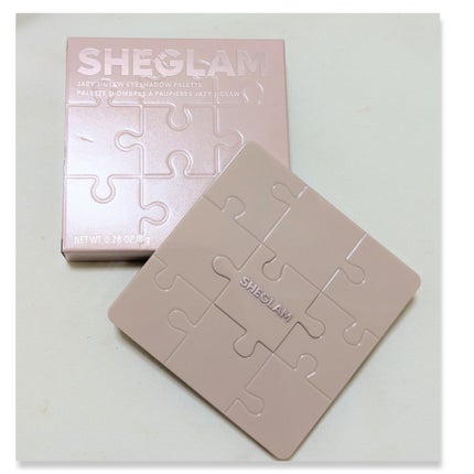 ザジー ジグソーアイシャドウパレット/SHEGLAM/アイシャドウパレットを使ったクチコミ(3枚目)