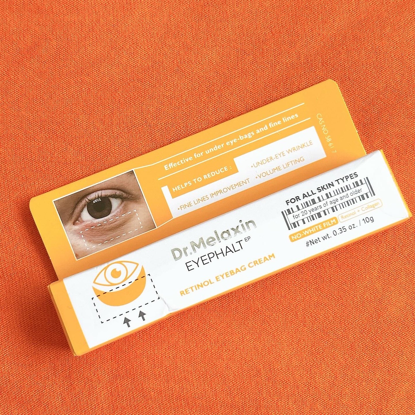 レチノールアイファルトアイバッククリーム/Dr.Melaxin/アイケア・アイクリームを使ったクチコミ(5枚目)