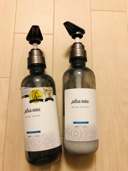 メロウシャンプー/メロウトリートメント/plus eau/市販シャンプーを使ったクチコミ(1枚目)