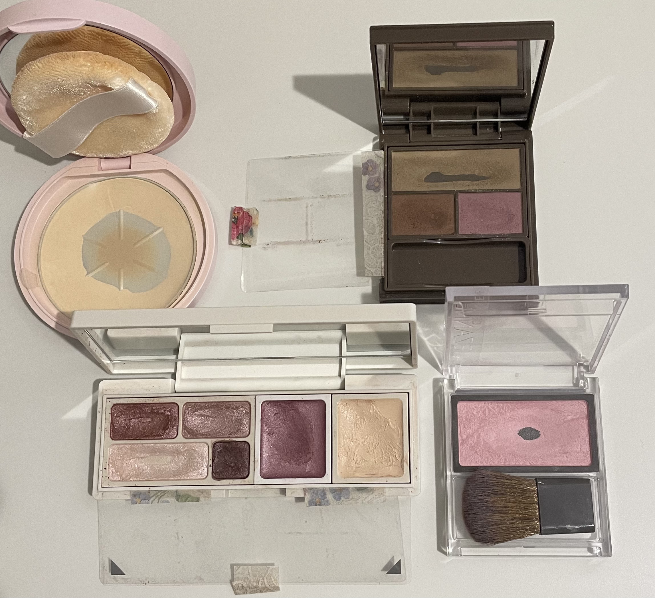 アイカラー4色タイプ/無印良品/アイシャドウパレットを使ったクチコミ（1枚目）