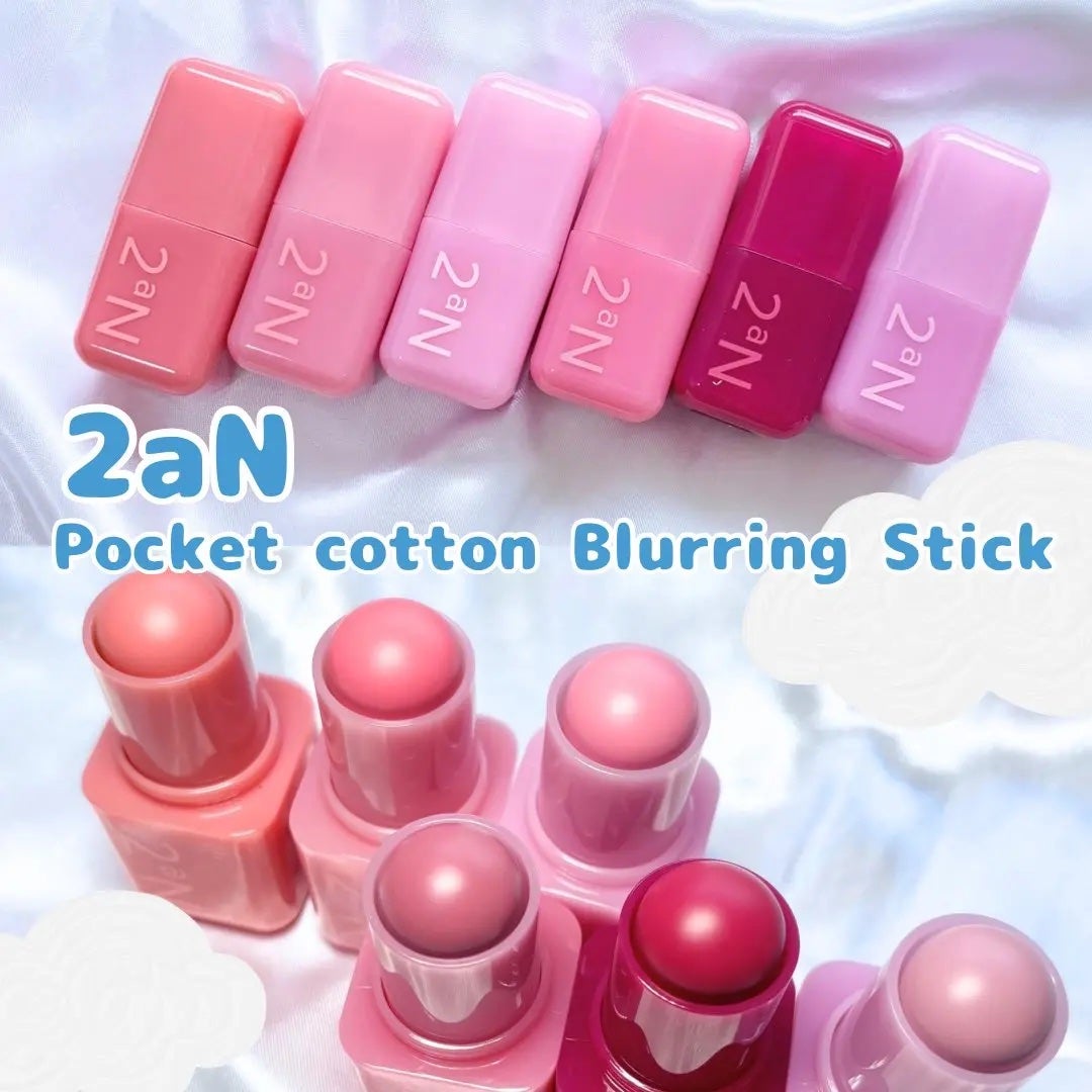 ポケットコットンブラーリングスティック/2aN/ジェル・クリームチークを使ったクチコミ(1枚目)