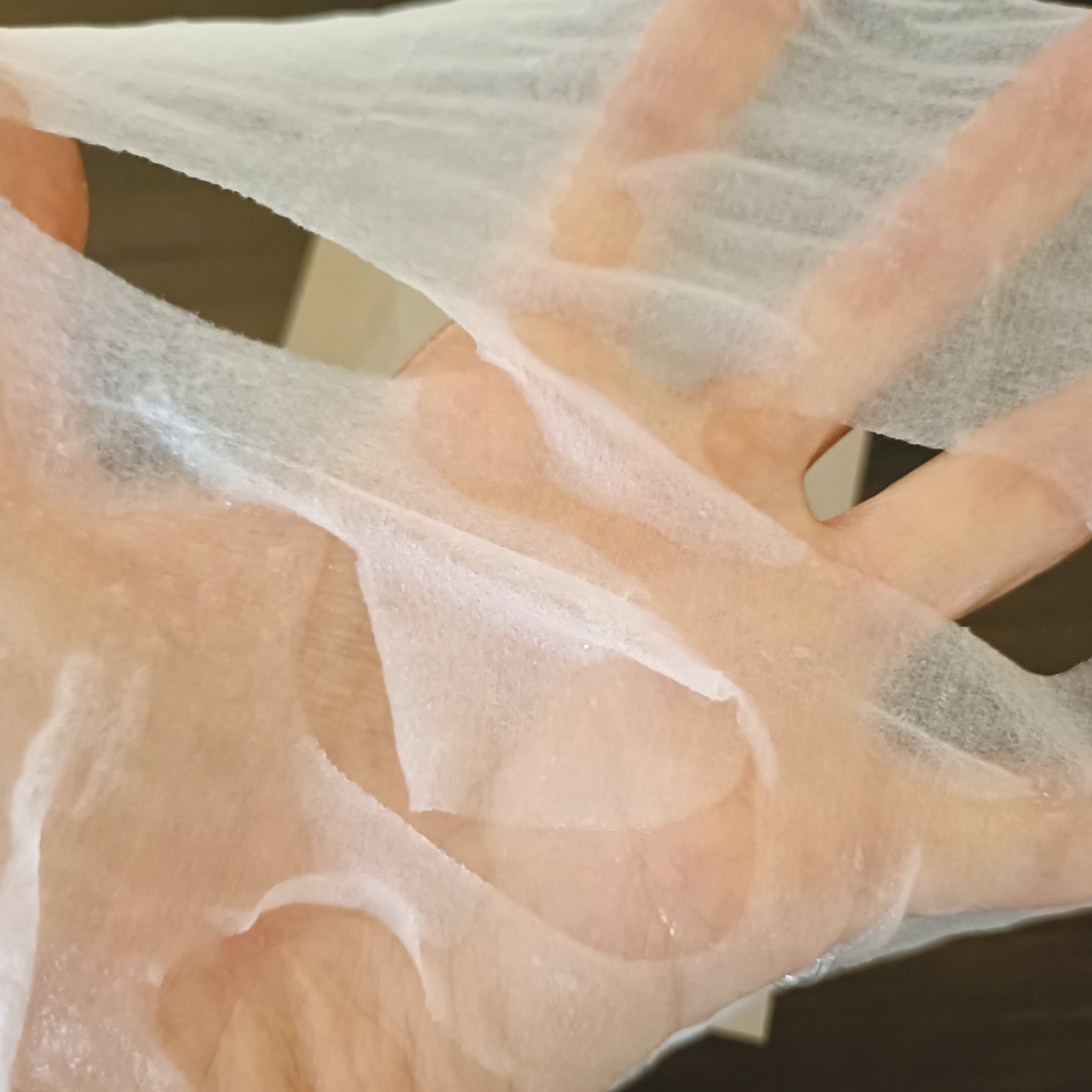 スーヴィッド マスクシート トマト/SKINFOOD/シートマスク・パックを使ったクチコミ（3枚目）