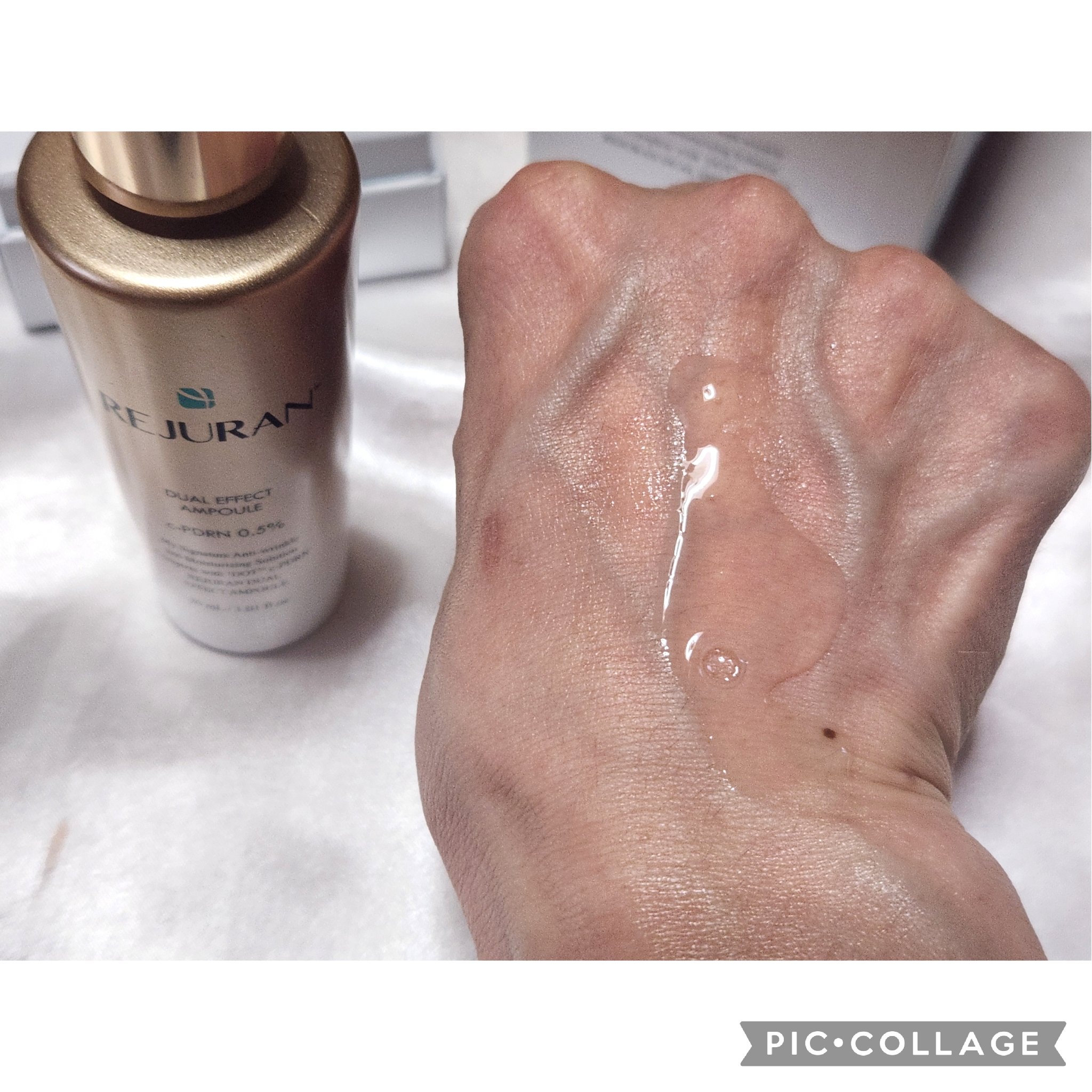 REJURAN デュアル エフェクト アンプル 30mL/REJURAN COSMETICS/美容液を使ったクチコミ（3枚目）