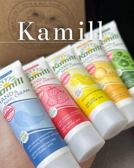 ハンド&ネイルクリームミニ 企画セット30ml*5/カミール/その他キットセットを使ったクチコミ(1枚目)