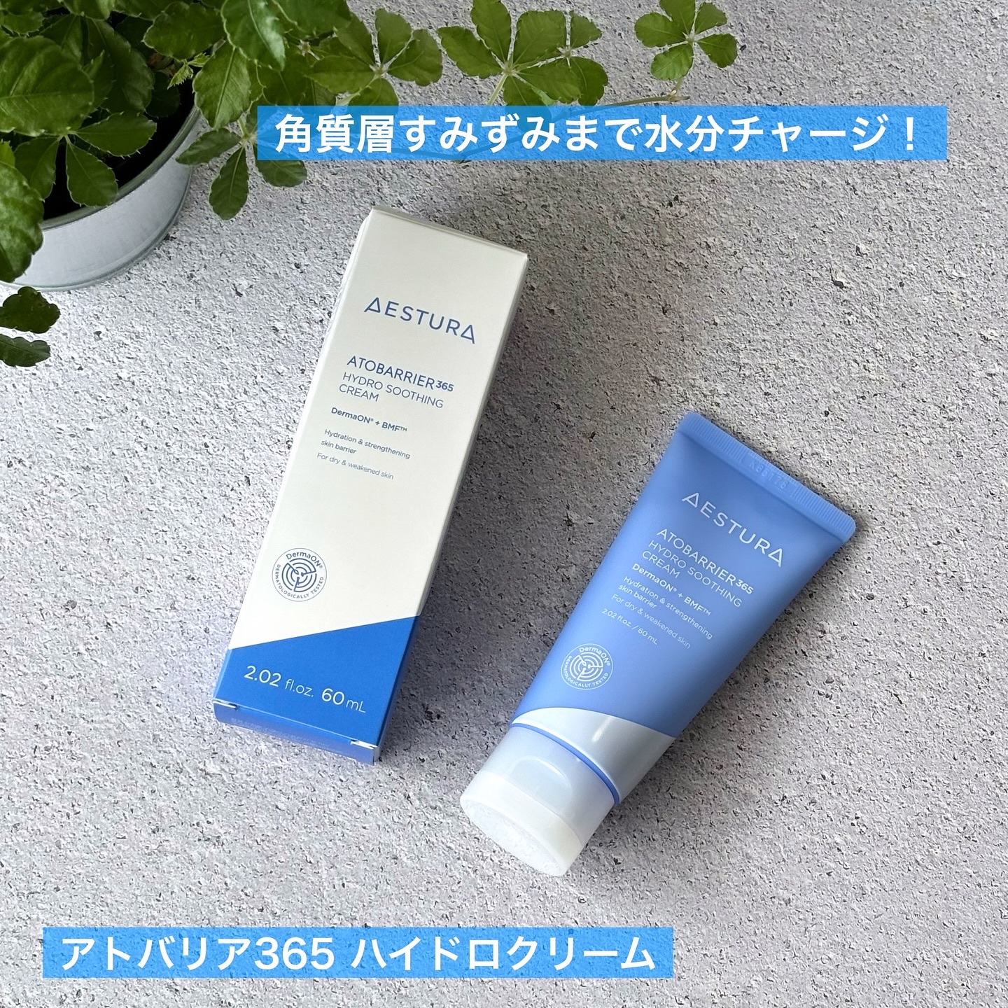 アトバリア365 ハイドロクリーム /AESTURA/フェイスクリームを使ったクチコミ（2枚目）