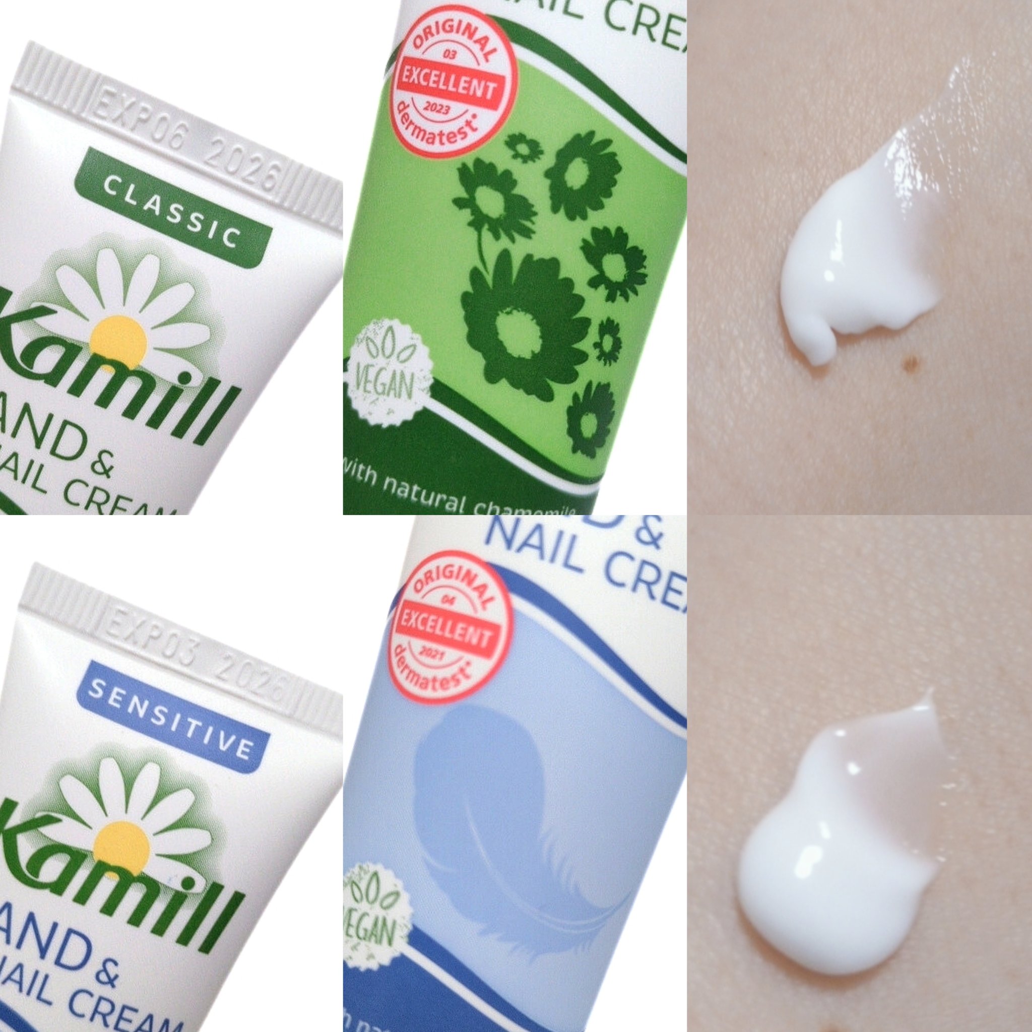 ハンド＆ネイルクリームミニ 企画セット30ml*5/カミール/その他キットセットを使ったクチコミ（3枚目）