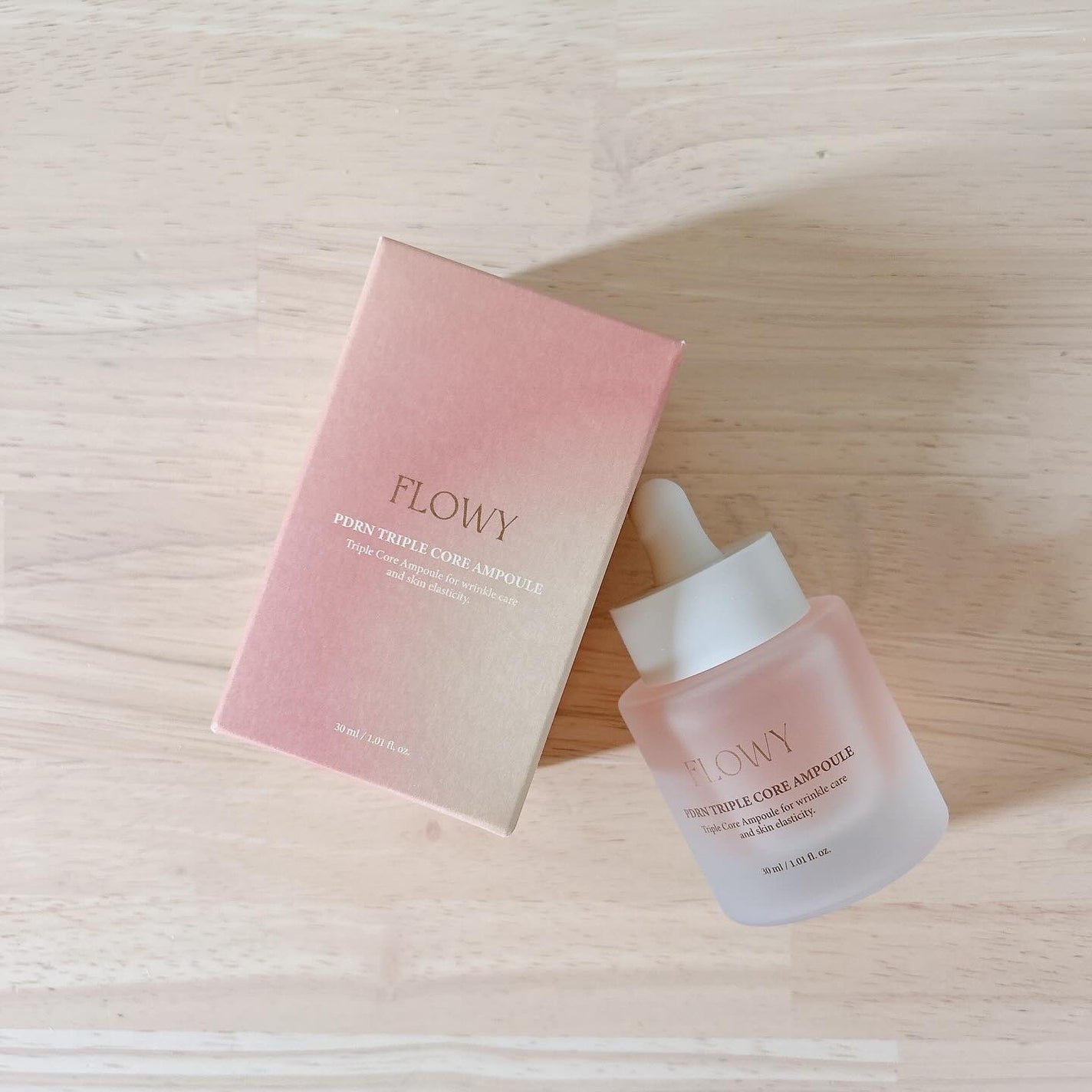PDRNトリプルコアアンプル/FLOWY/美容液を使ったクチコミ(1枚目)