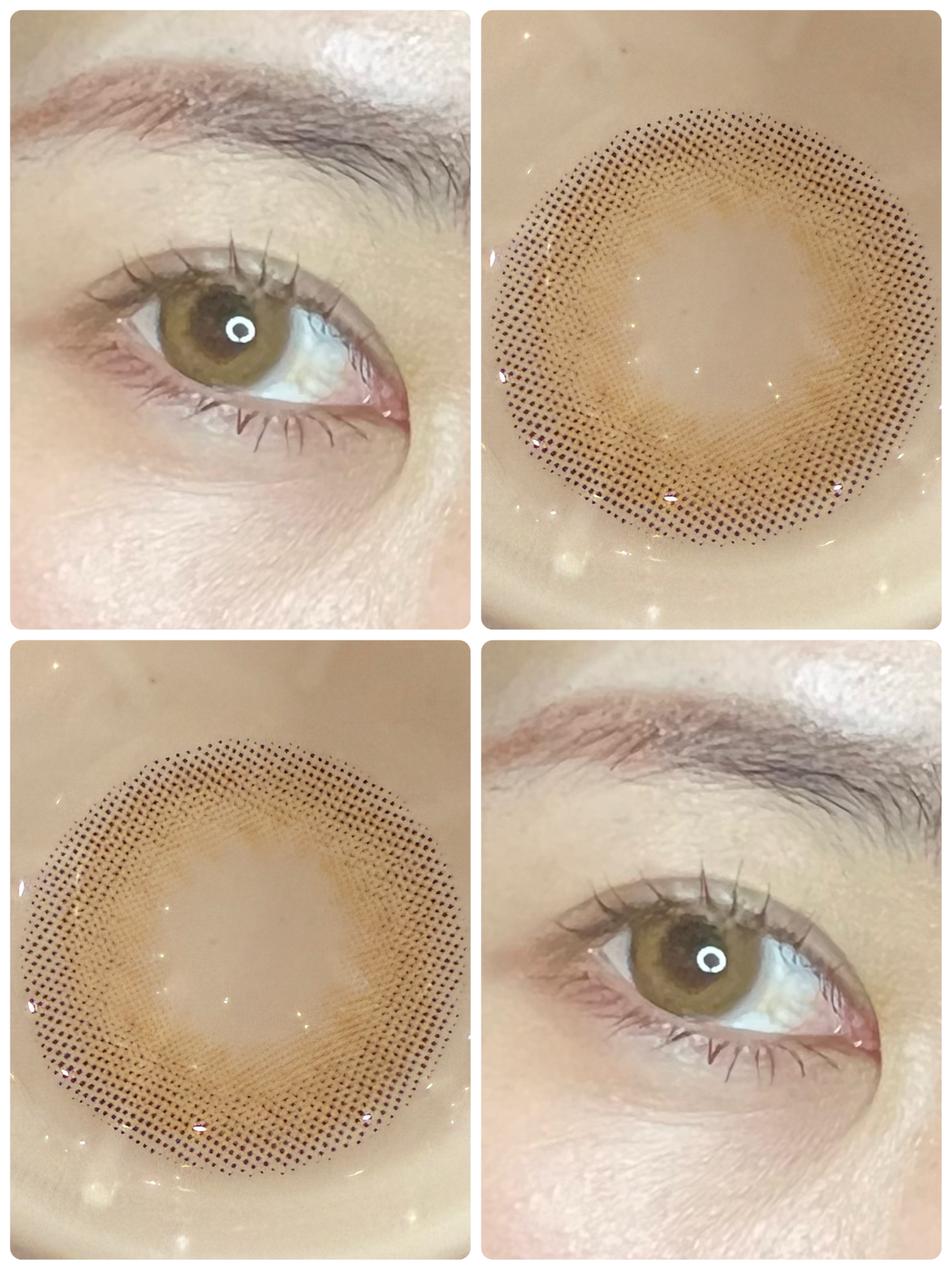 JILL Sanctuary waffle/グラムレンズ/カラーコンタクトレンズを使ったクチコミ（1枚目）