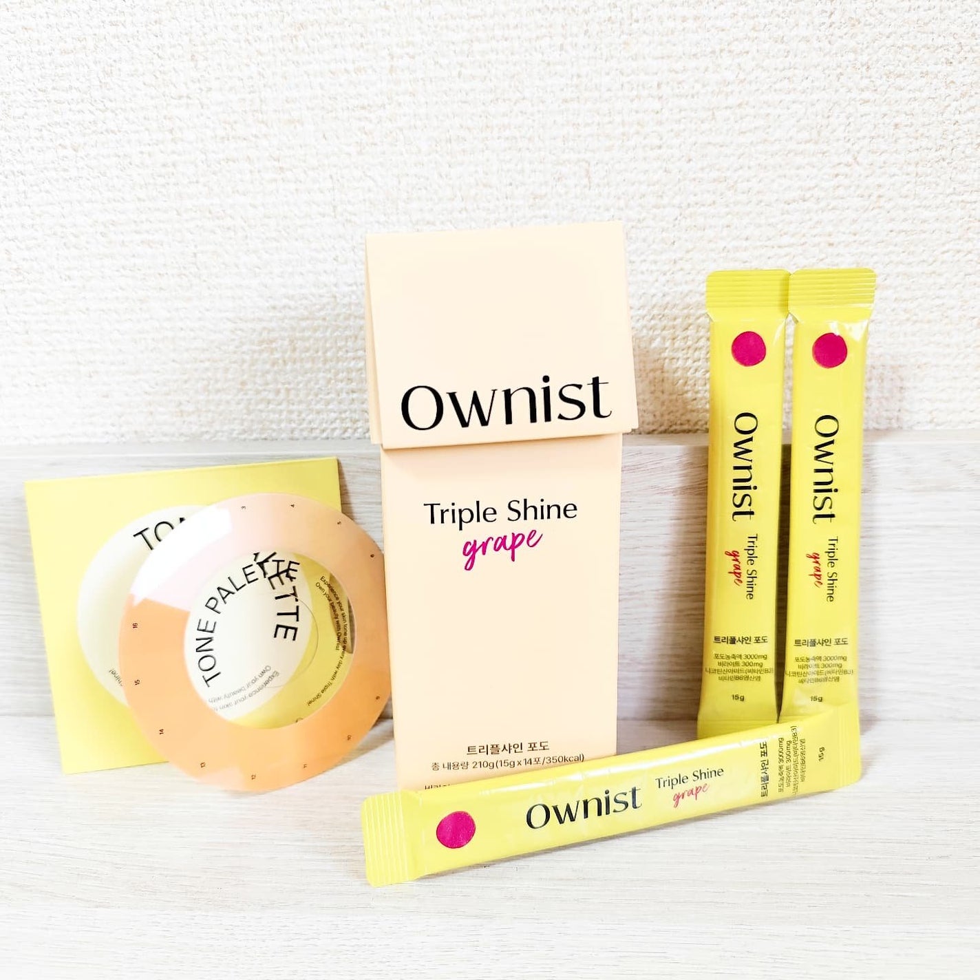 トリプルシャイン グレープ/Ownist/美容サプリメントを使ったクチコミ(1枚目)