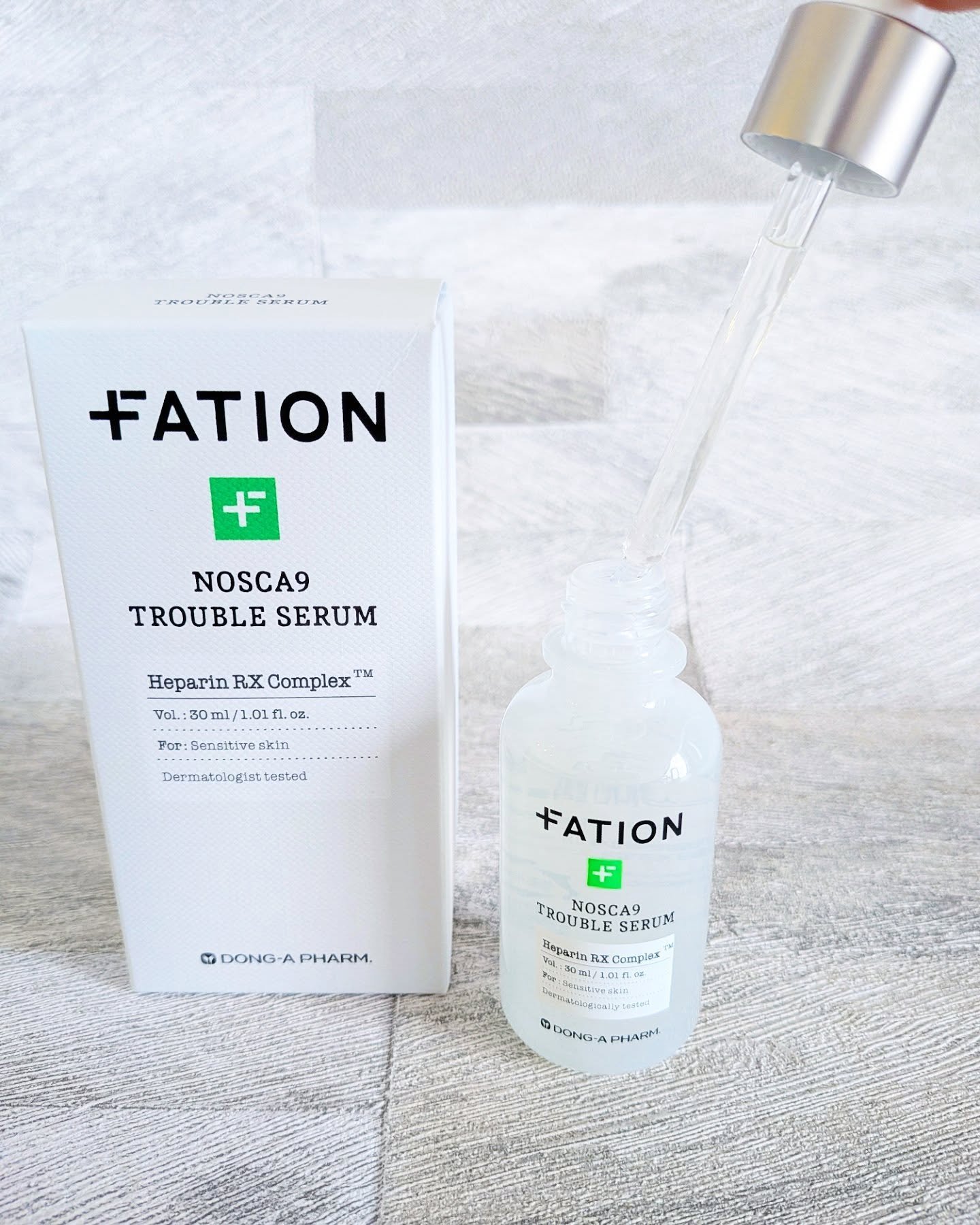 ノスカナイン トラブル セラム/FATION/美容液を使ったクチコミ（2枚目）
