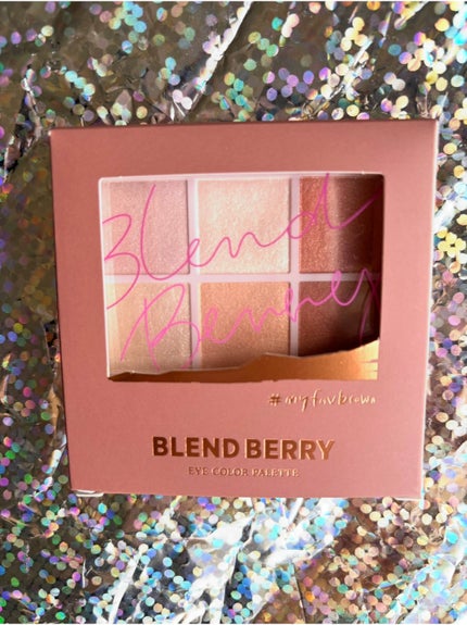 オーラクリエイション/BLEND BERRY/アイシャドウパレットを使ったクチコミ(1枚目)