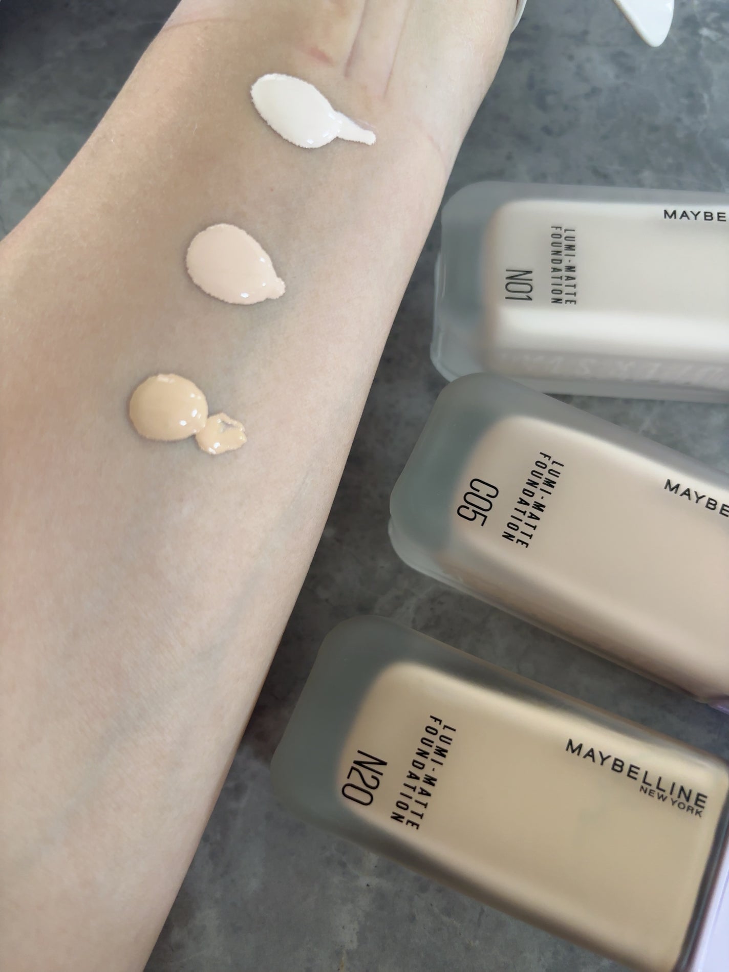 SPステイ ルミマット リキッド ファンデーション/MAYBELLINE NEW YORK/リキッドファンデーションを使ったクチコミ(5枚目)