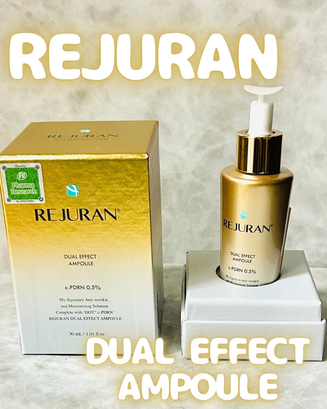 REJURAN デュアル エフェクト アンプル 30mL/REJURAN COSMETICS/美容液を使ったクチコミ（1枚目）