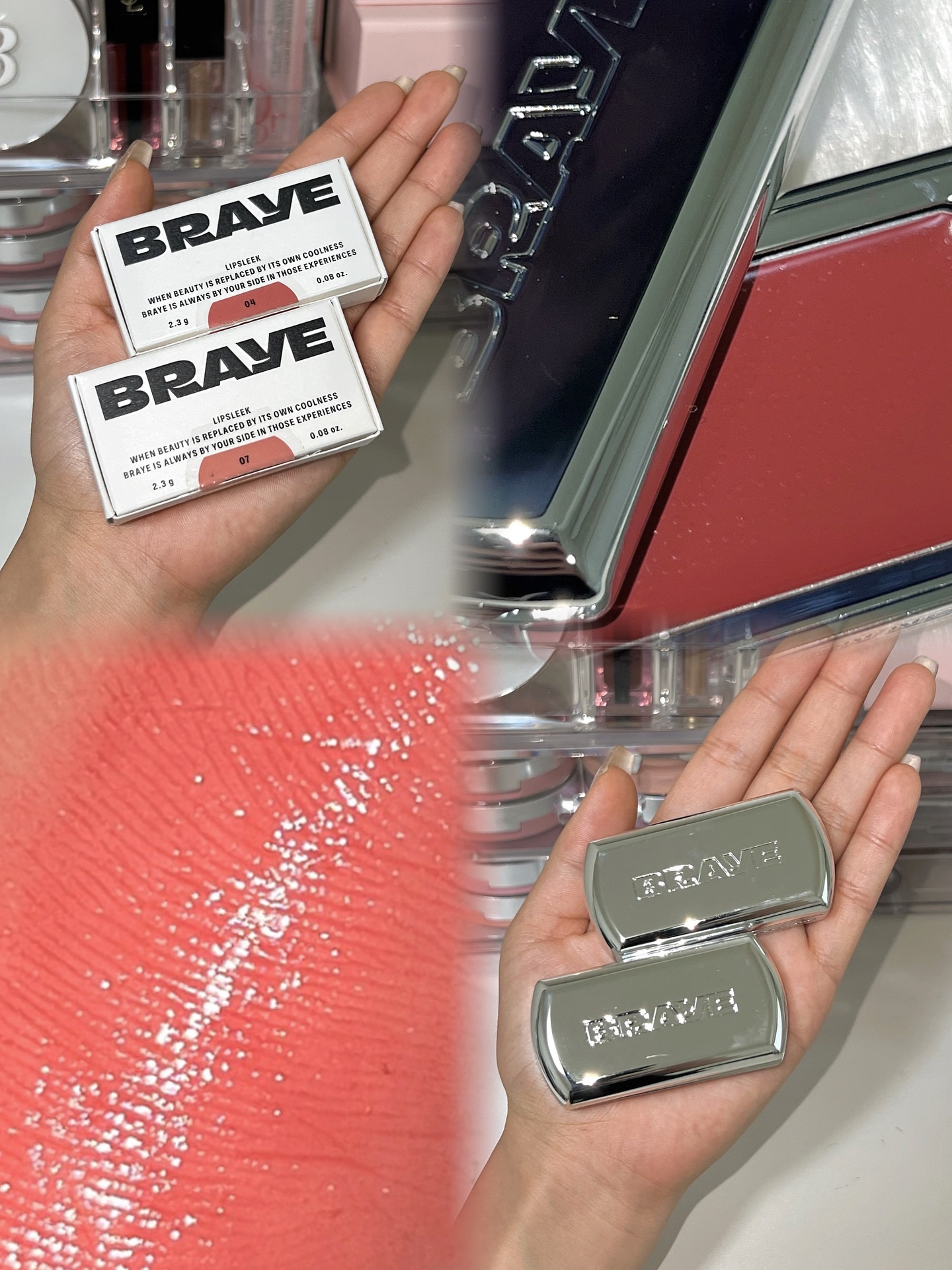 BRAYE LIPSLEEK/BRAYE/口紅を使ったクチコミ（2枚目）