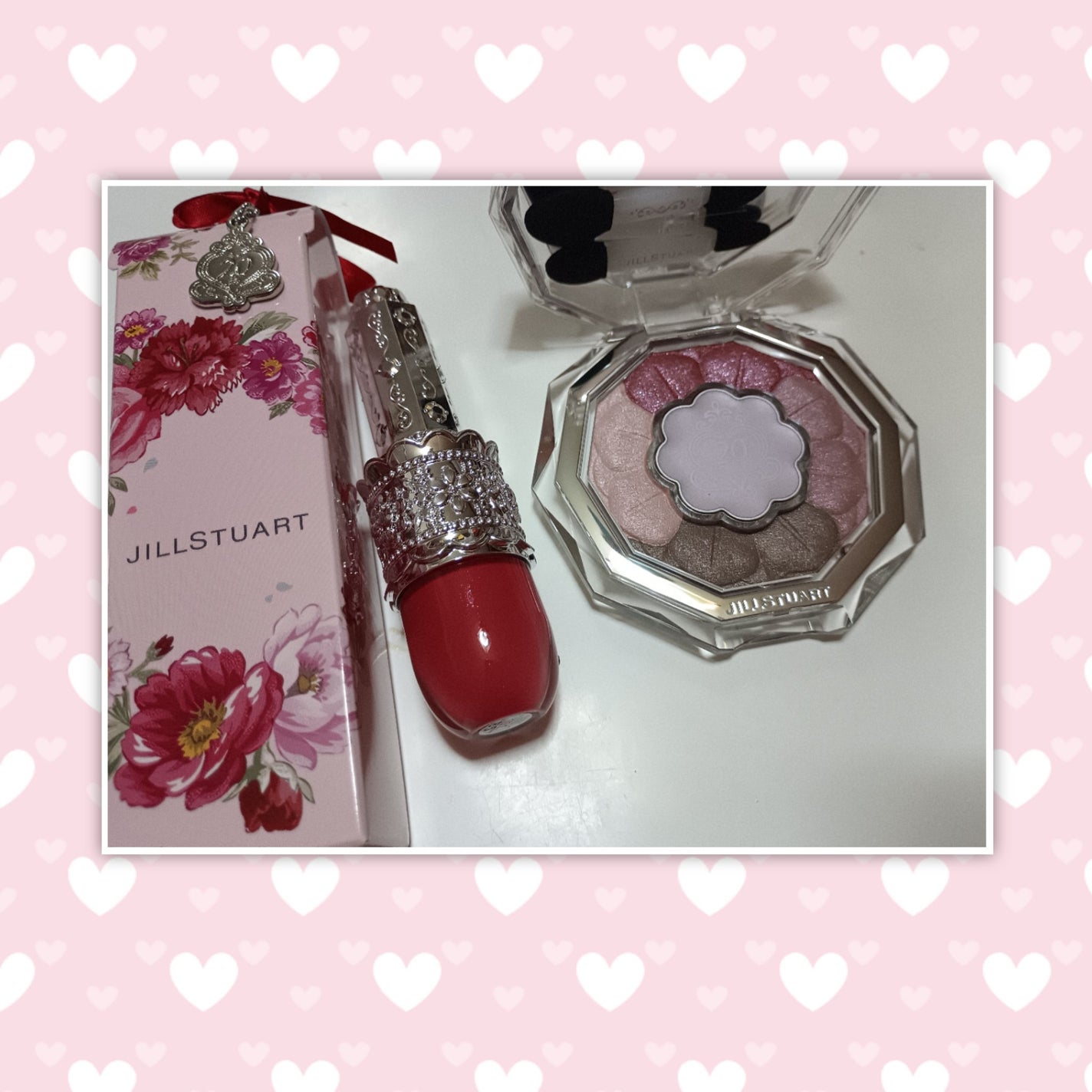 リップラッカー ブルーミングガーランド/JILL STUART/口紅を使ったクチコミ(2枚目)