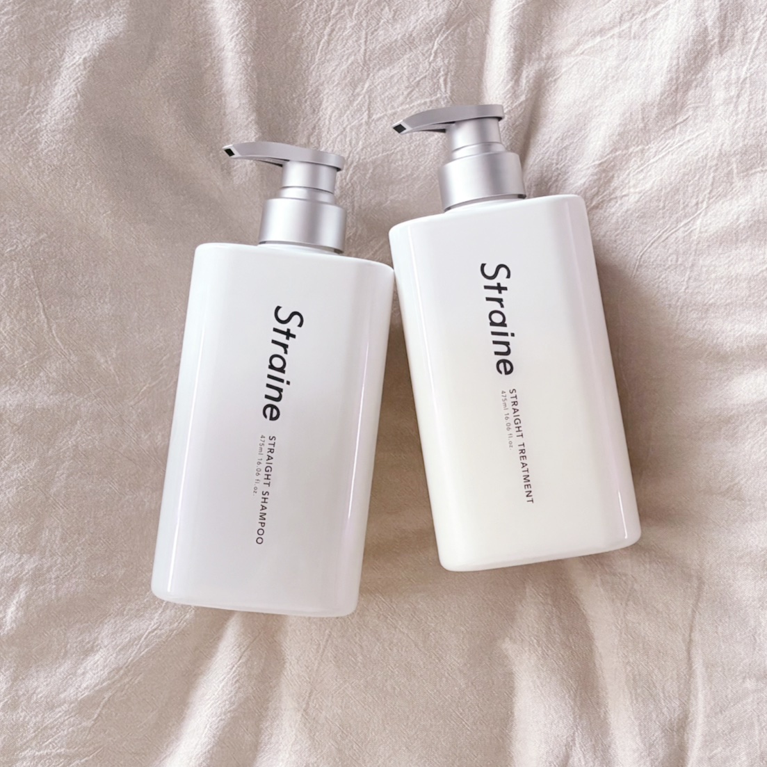 ストレートシャンプー/ストレートトリートメント ホワイトブロッサムの香り/Straine/市販シャンプーを使ったクチコミ（1枚目）