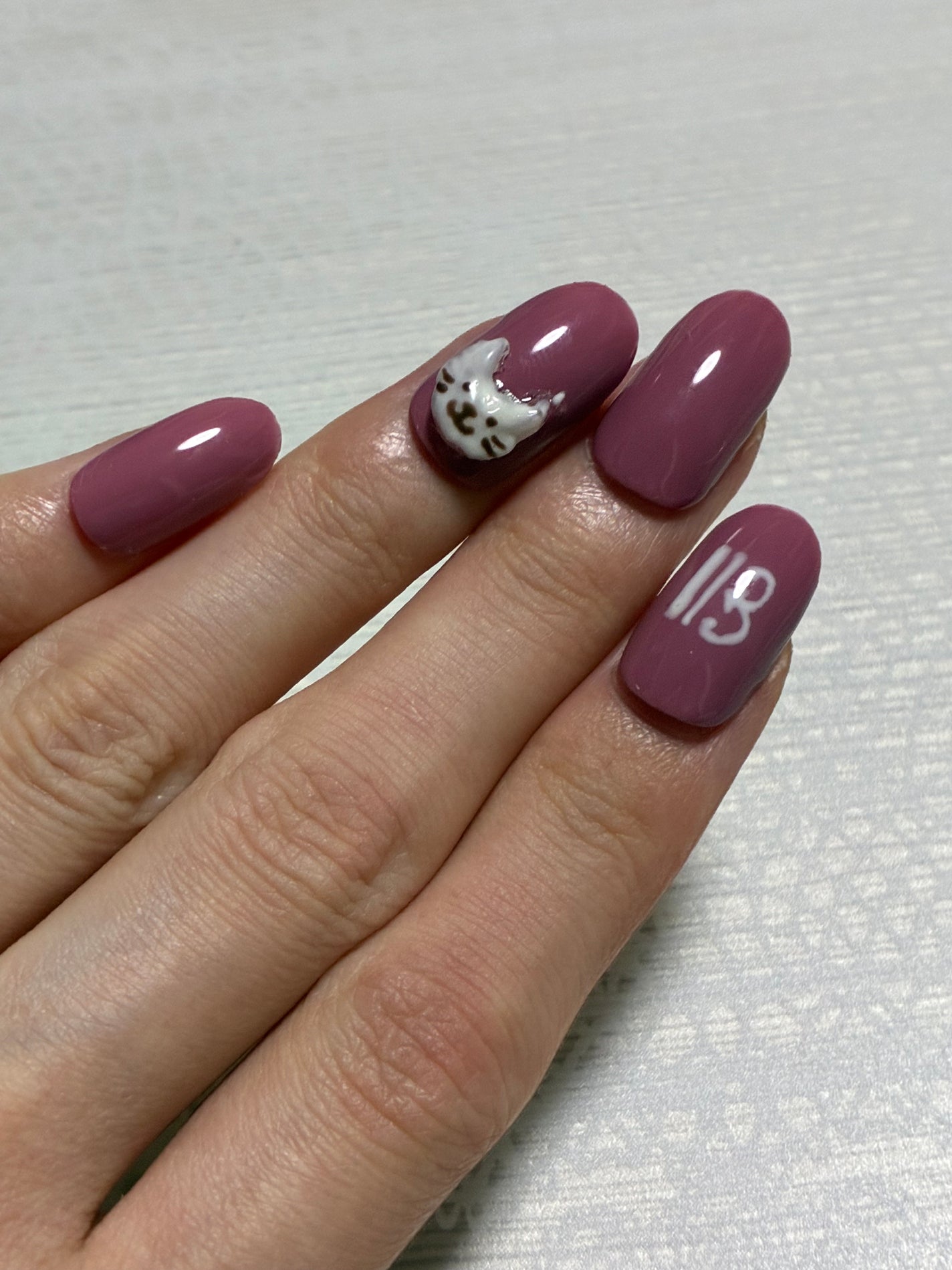 ジェルネイル(ライト対応)/セリア/ジェルネイルを使ったクチコミ(4枚目)