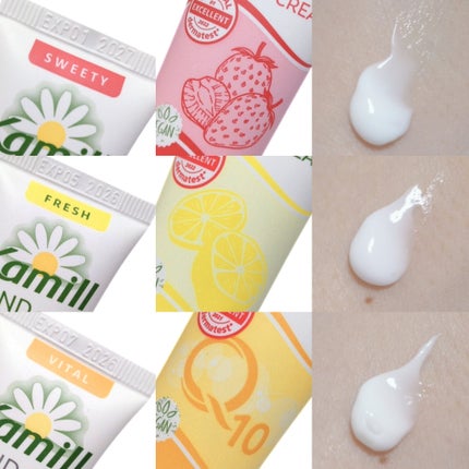 ハンド&ネイルクリームミニ 企画セット30ml*5/カミール/その他キットセットを使ったクチコミ(2枚目)