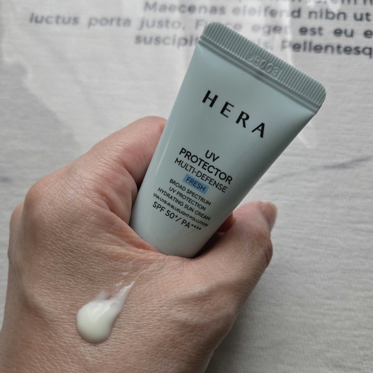 UVプロテクター マルチディフェンス フレッシュ/HERA/日焼け止めジェルを使ったクチコミ(2枚目)