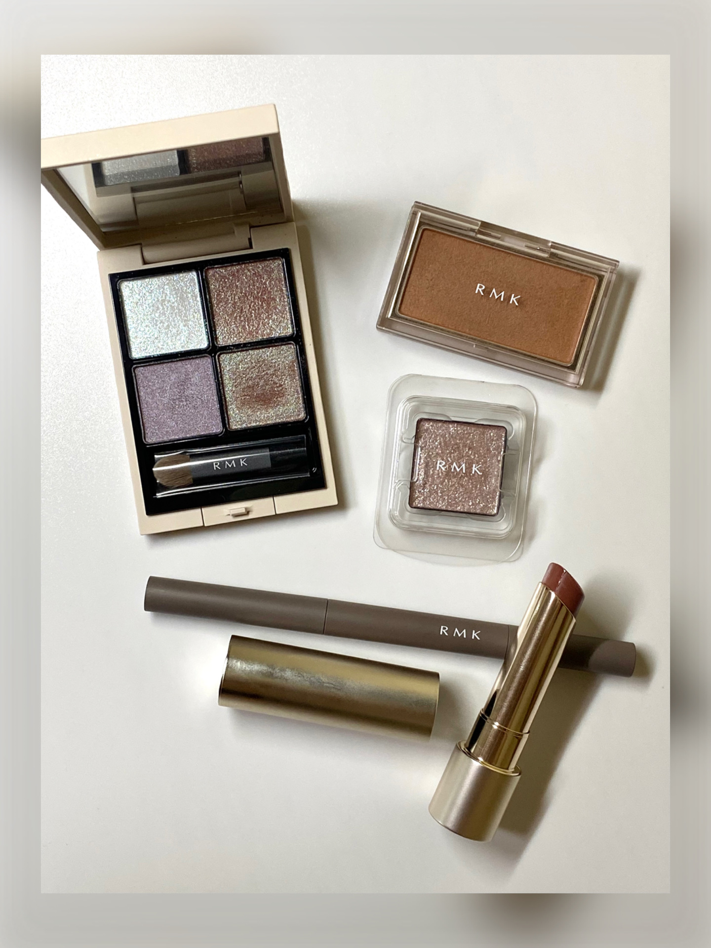 RMK ピュア コンプレクション ブラッシュ 15 デューン ウェーブス/RMK/パウダーチークを使ったクチコミ（2枚目）