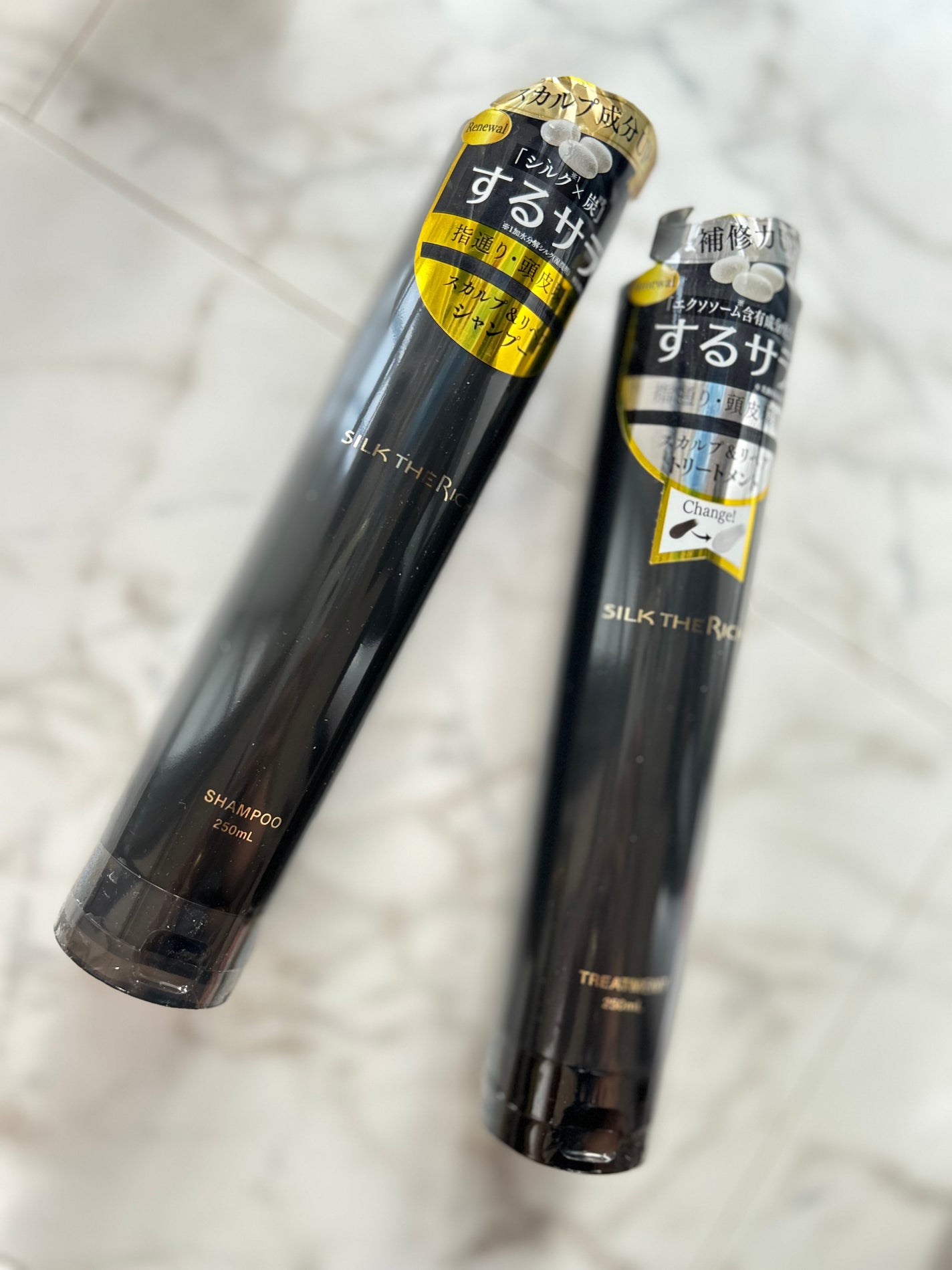 シルクザリッチ【スカルプ&リペア】《ムードナイトムスクの香り》/SILK THE RICH/市販シャンプーを使ったクチコミ(1枚目)