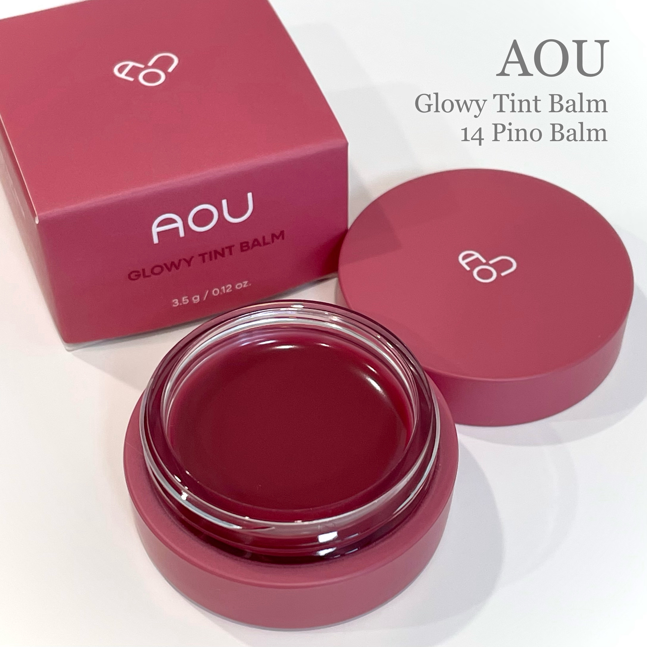 GLOWY TINT BALM/AOU/リップグロスを使ったクチコミ（1枚目）