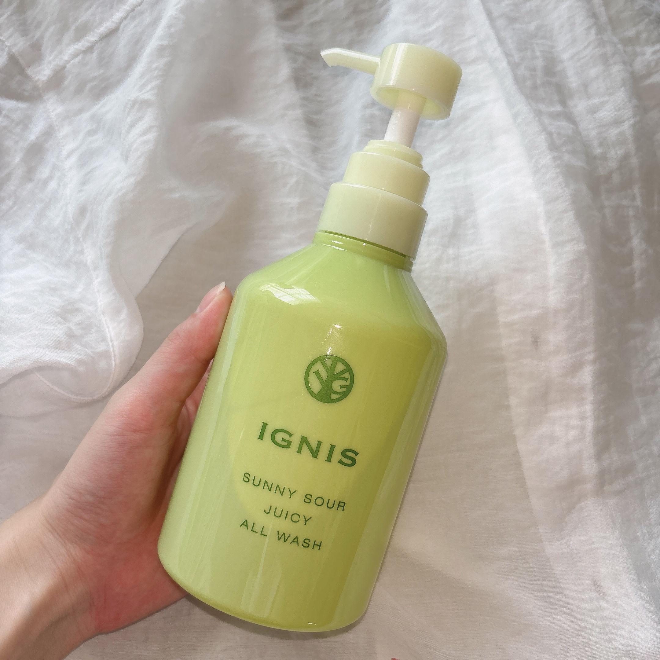 サニーサワー ジューシー オールウォッシュ/IGNIS/ボディソープを使ったクチコミ（2枚目）