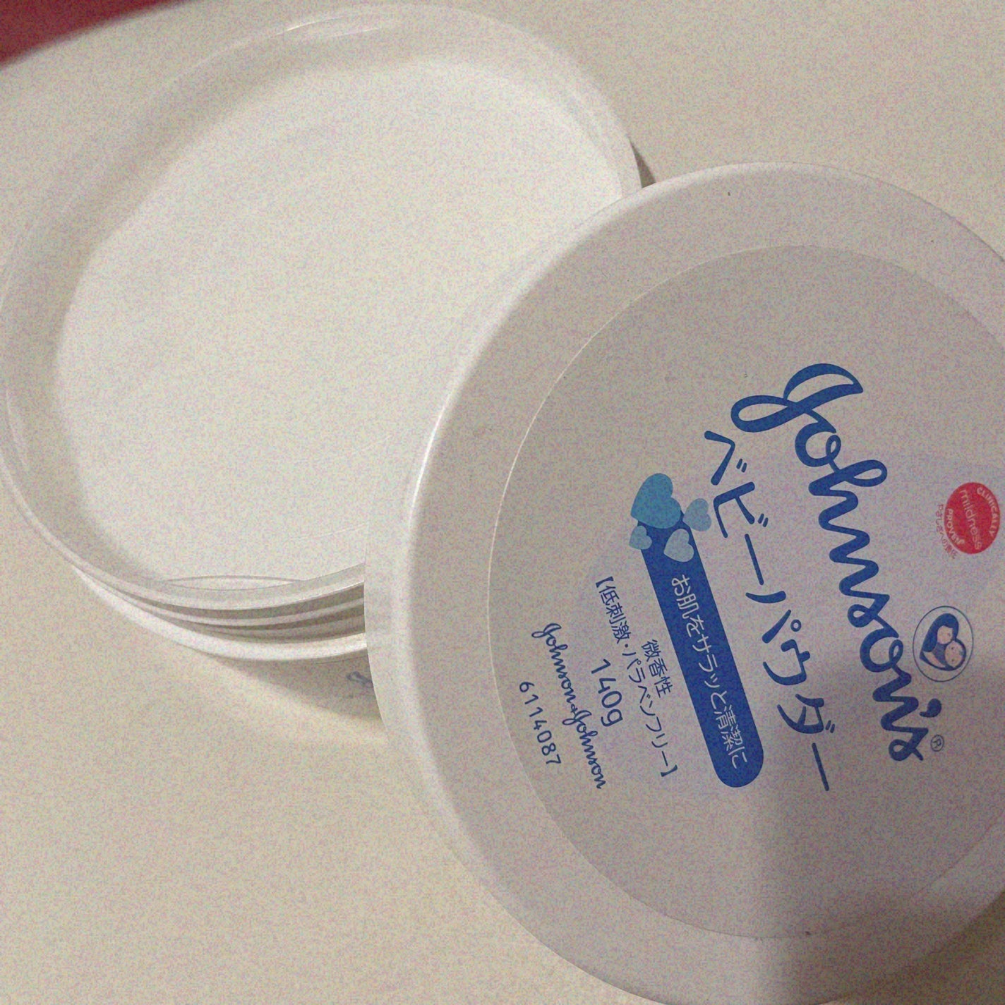 ジョンソン ベビーパウダー/ジョンソンベビー/ボディパウダーを使ったクチコミ(1枚目)