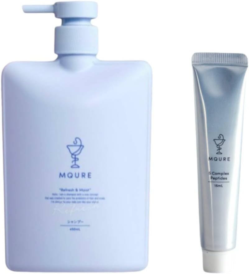 試してみた】MQURE リフレッシュ＆モイストシャンプー+