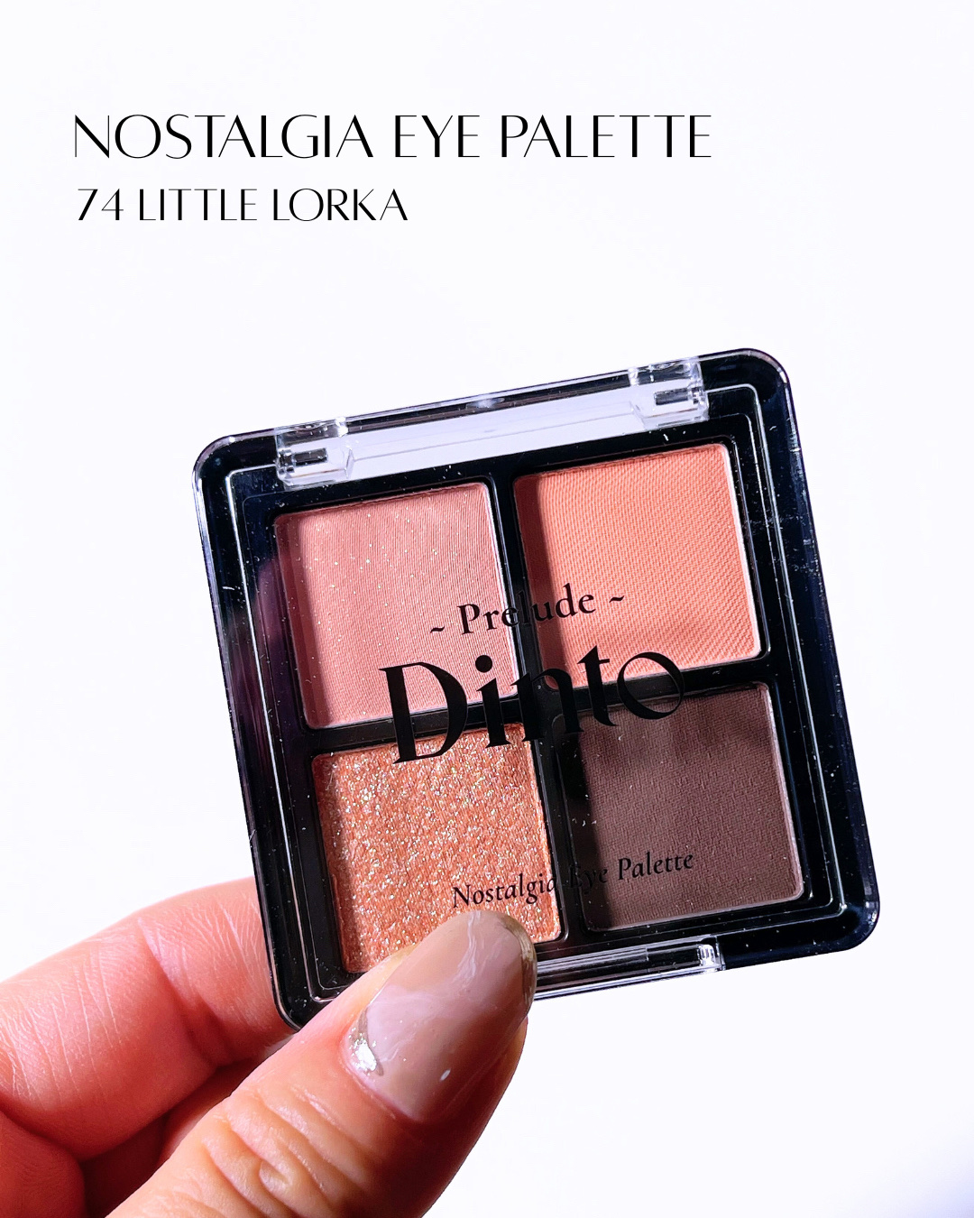 Dinto  Prelude Dinto ダンテトリプルプルーフスリムアイライナーのクチコミ「韓国ダイソーコラボ！

プレリュード・ディント 
ノスタルジア アイシャドウパレット
74 l.....」（2枚目）