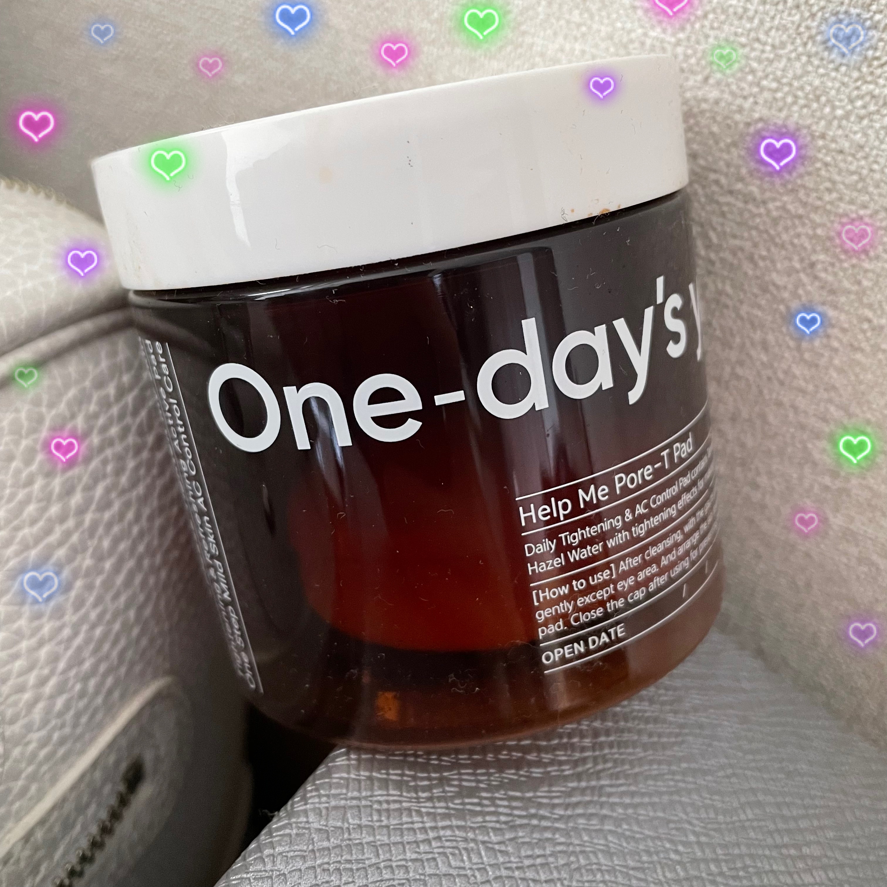 ヘルプミー! ポア-Tパッド/One-day's you/トナーパッドを使ったクチコミ（1枚目）