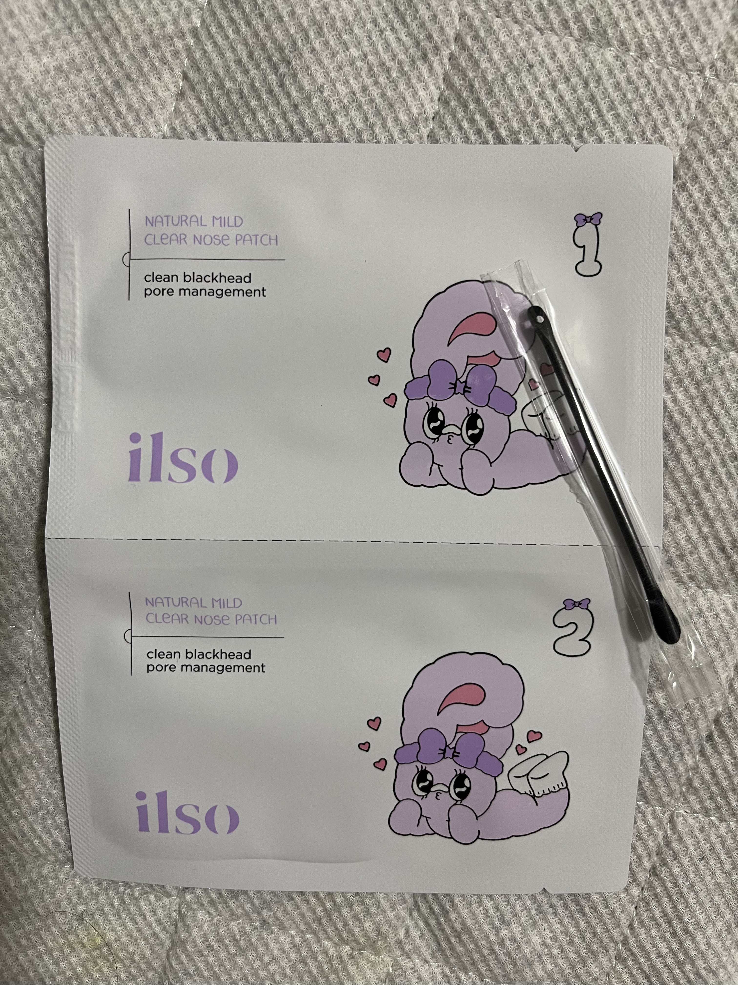 ナチュラルマイルドクリアノーズパック/ilso/シートマスク・パックを使ったクチコミ（2枚目）