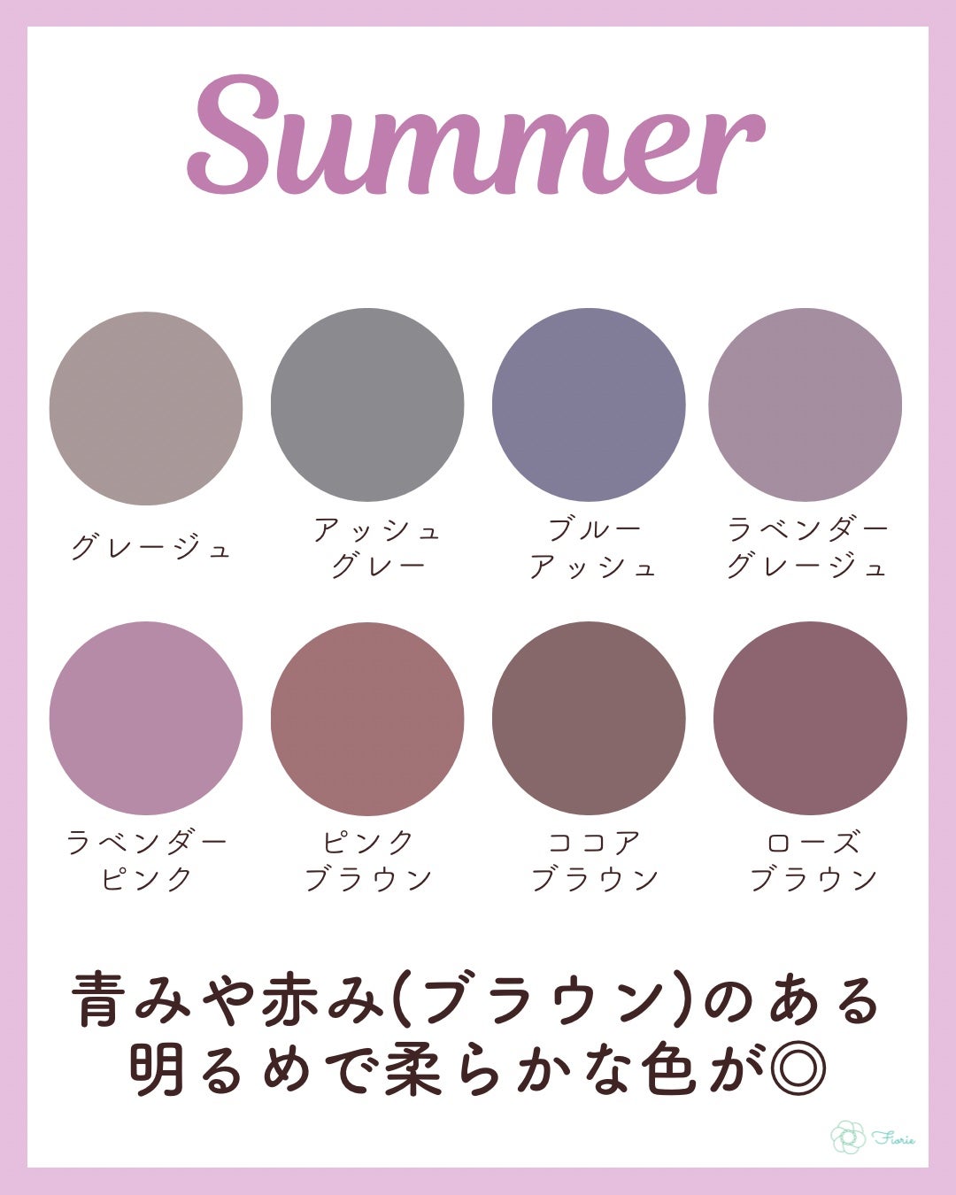 kurumi【柏】パーソナルカラーアナリスト on LIPS 「パーソナルカラー別おすすめヘアカラーまとめヘアカラーは面積が大..」(3枚目)