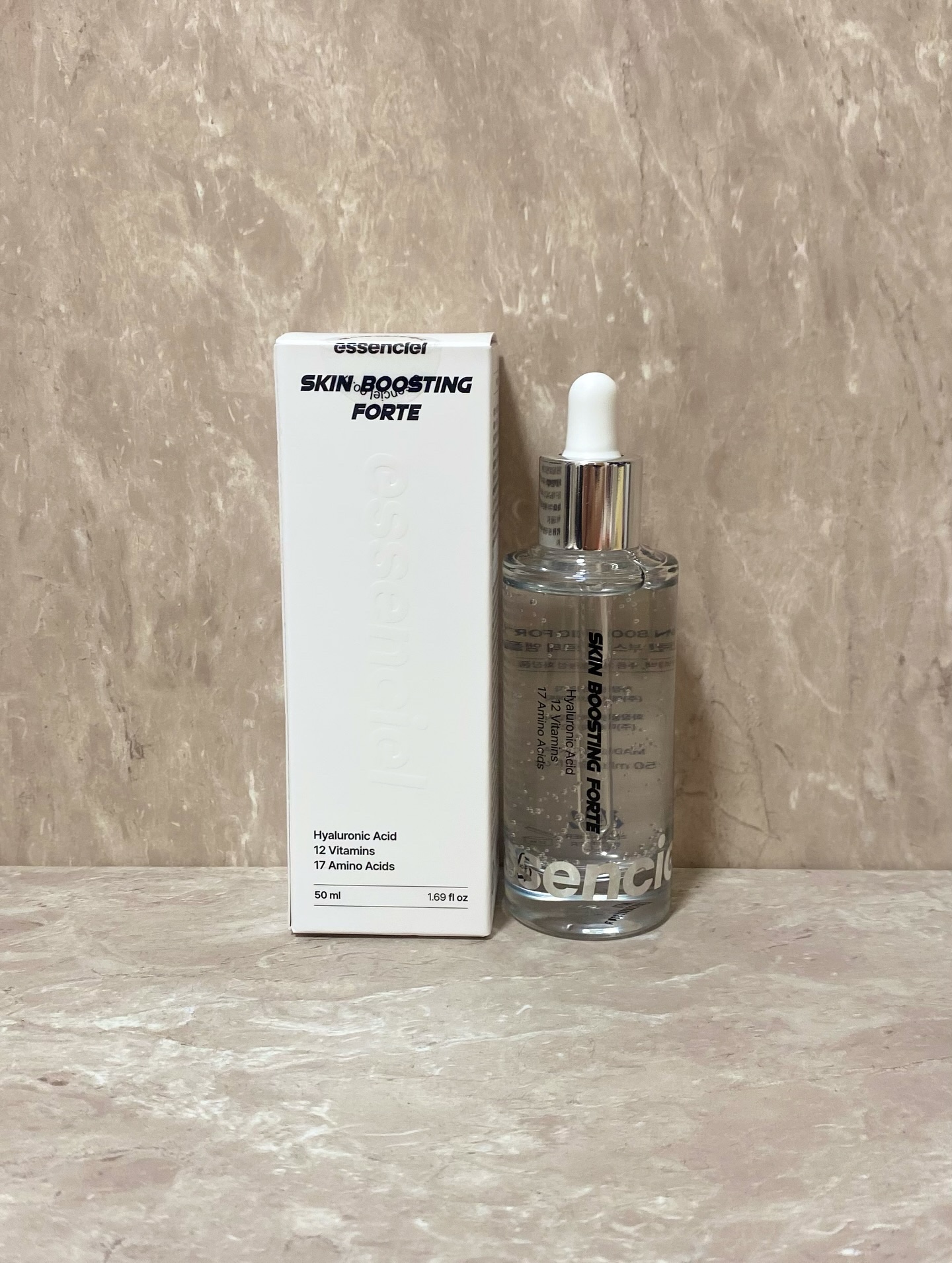 スキンブースティングフォルテセラム/essenciel/美容液を使ったクチコミ（1枚目）